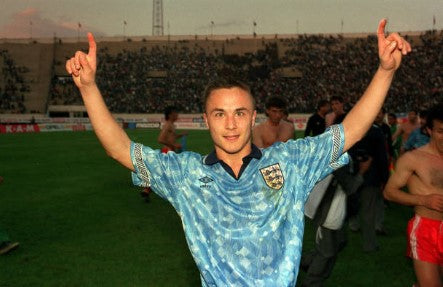 Cult Kits - England Blue Third Shirt Dennis Wise