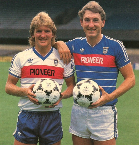 Cult Kits - Ipswich 1984-86 Home and Away shirt