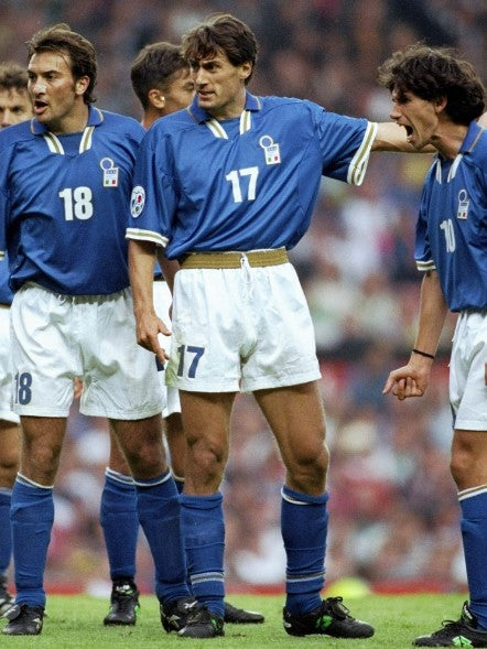 Cult Kits - Italy 1996 Home Shirt Vieri, Albertini