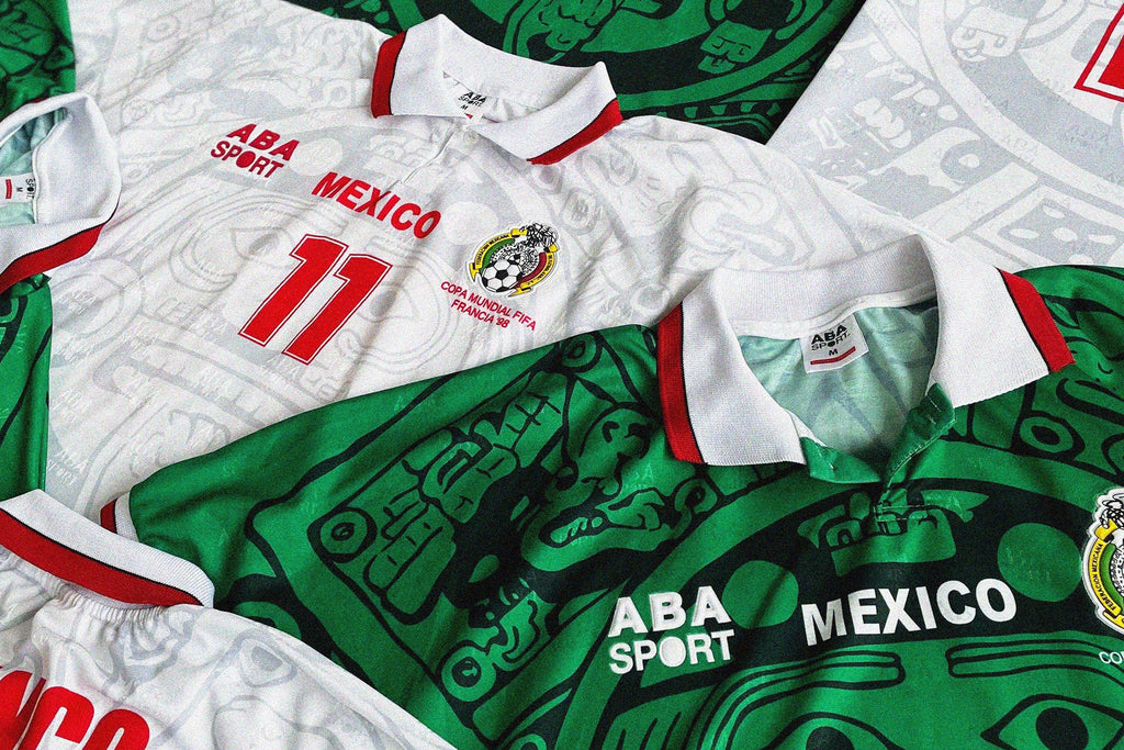 Cult Kits | Mexico 1998 ABA Sport Official Re-Issue shirts