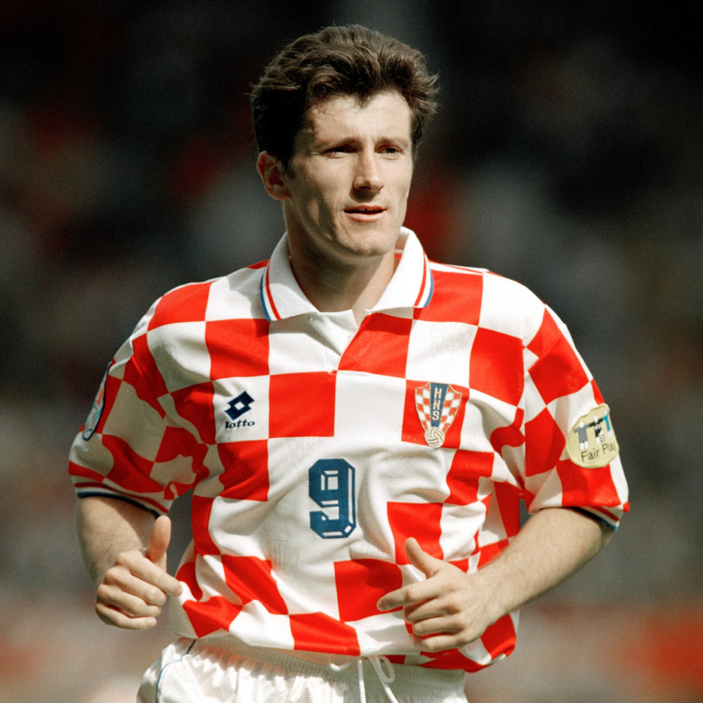 Cult Kits - Davor Suker Croatia 1996 Home Shirt