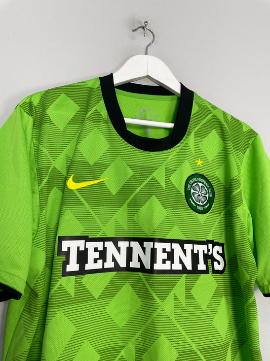 2009-11 Celtic European Player Issue Away Shirt Samaras #9 L/S XL