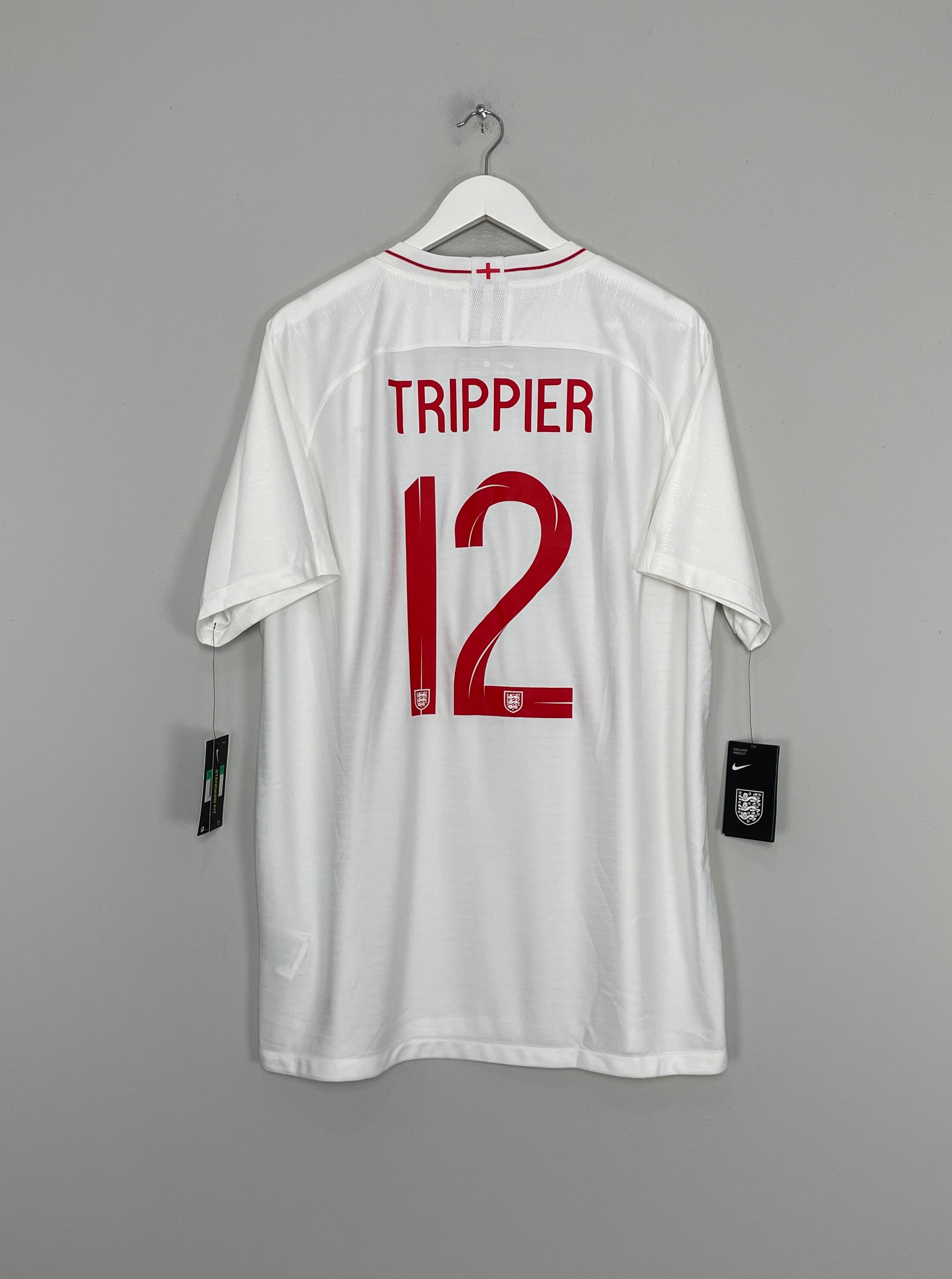 2018/19 ENGLAND TRIPPER #12 *BNWT* HOME SHIRT (XL) NIKE