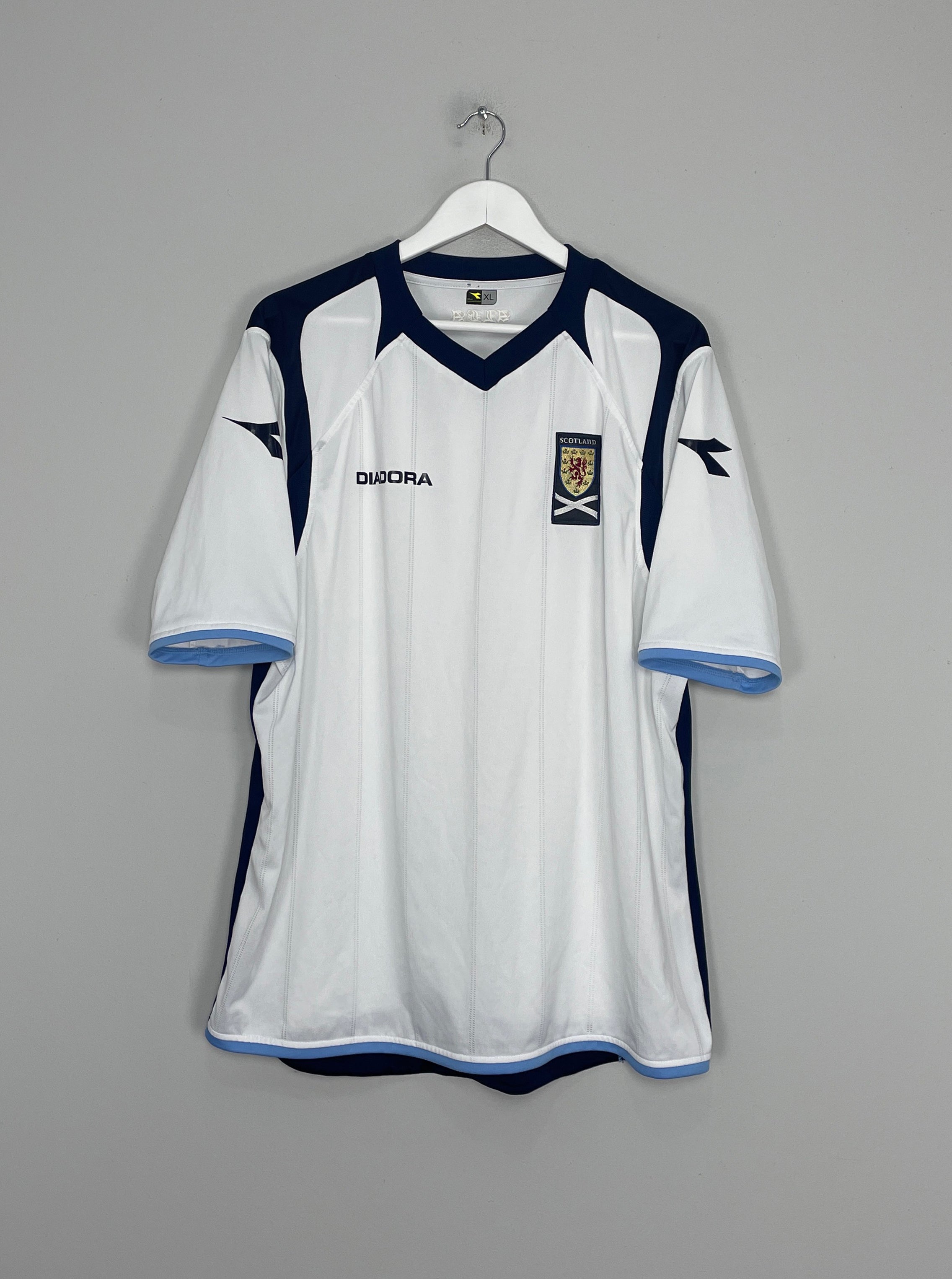 2009/10 SCOTLAND AWAY SHIRT (XL) DIADORA