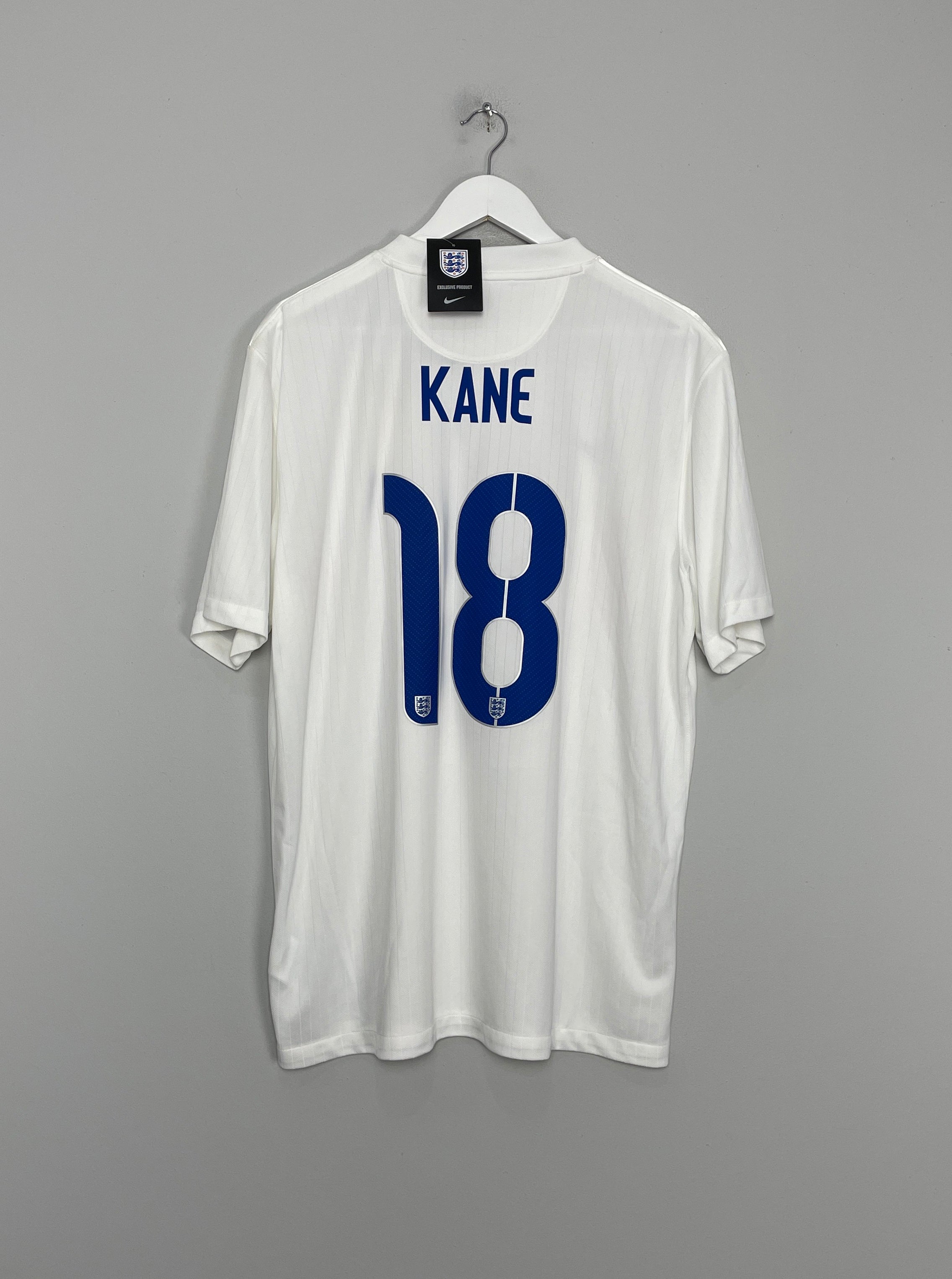 2014/15 ENGLAND KANE #18 *BNWT* HOME SHIRT (XL) NIKE