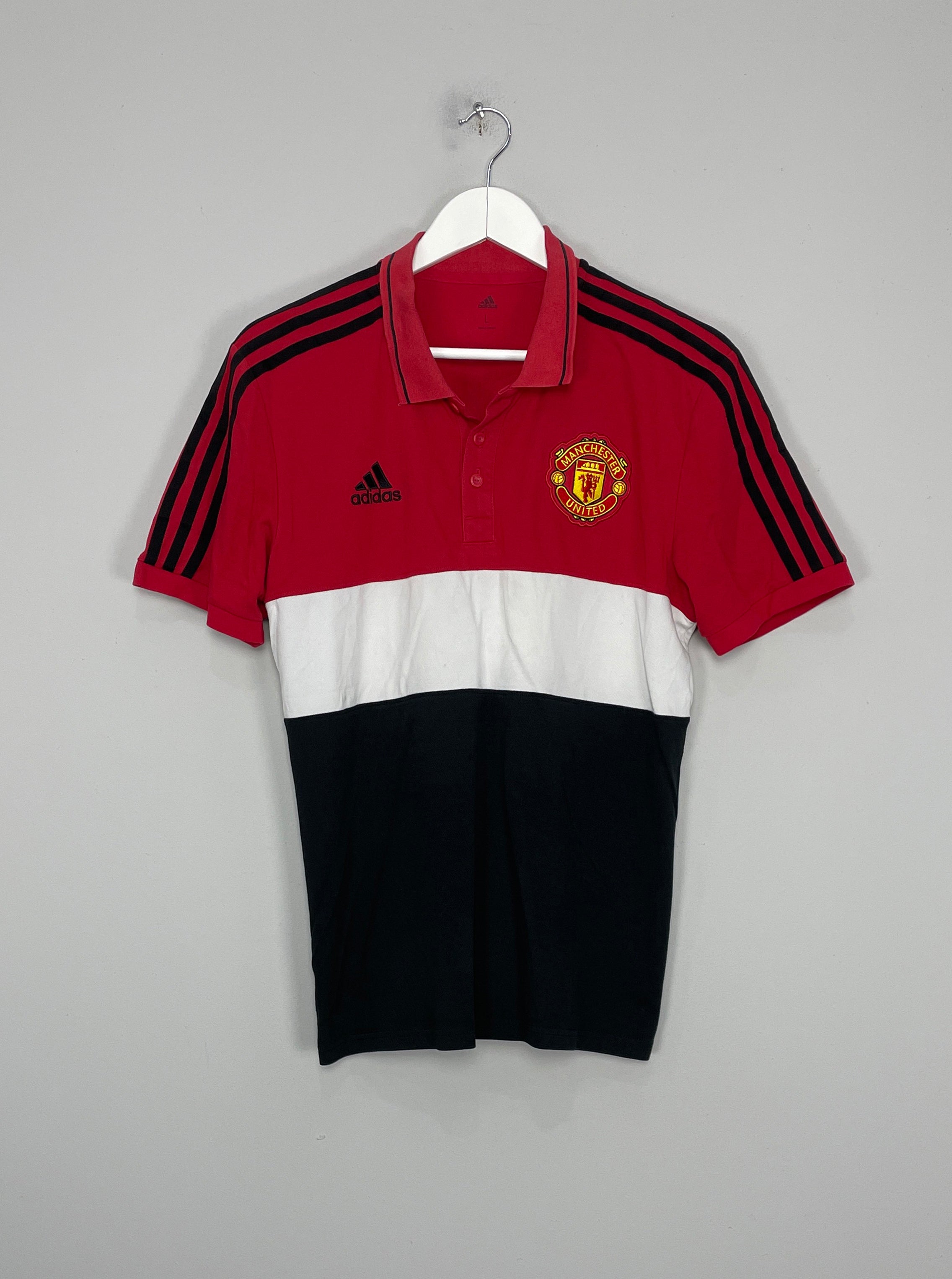 2019/20 MANCHESTER UNITED POLO SHIRT (L) ADIDAS