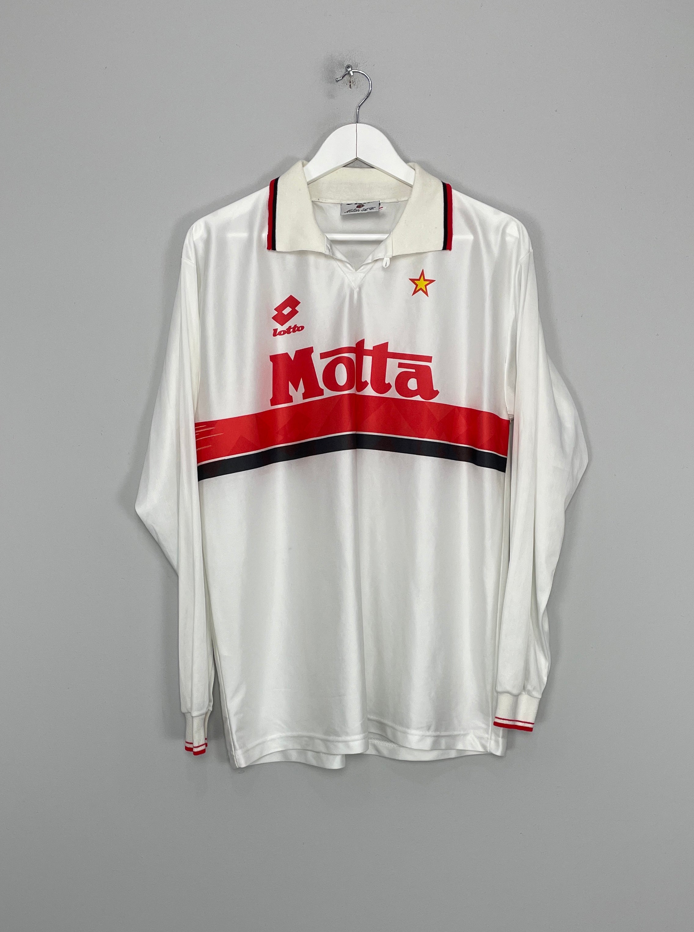 1993/94 AC MILAN L/S AWAY SHIRT (L) LOTTO