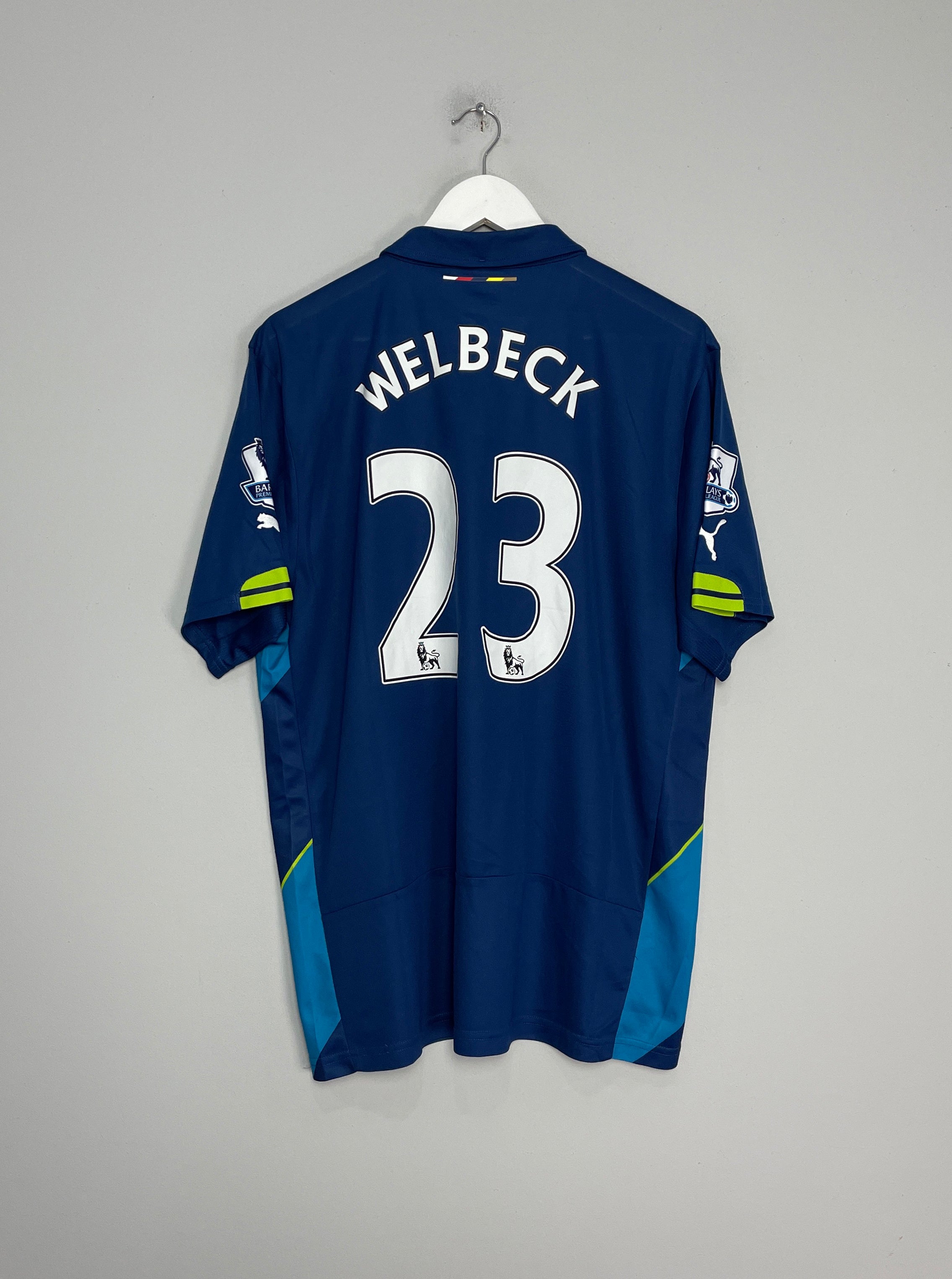 2014/15 ARSENAL WELBECK #23 THIRD SHIRT (XL) PUMA