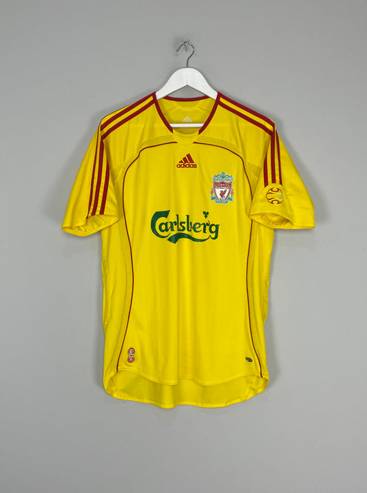 ENGLISH PREMIER LIVERPOOL FC 2006-08 XABI ALONSO 14 HOME JERSEY FA COM –  vintage soccer jersey