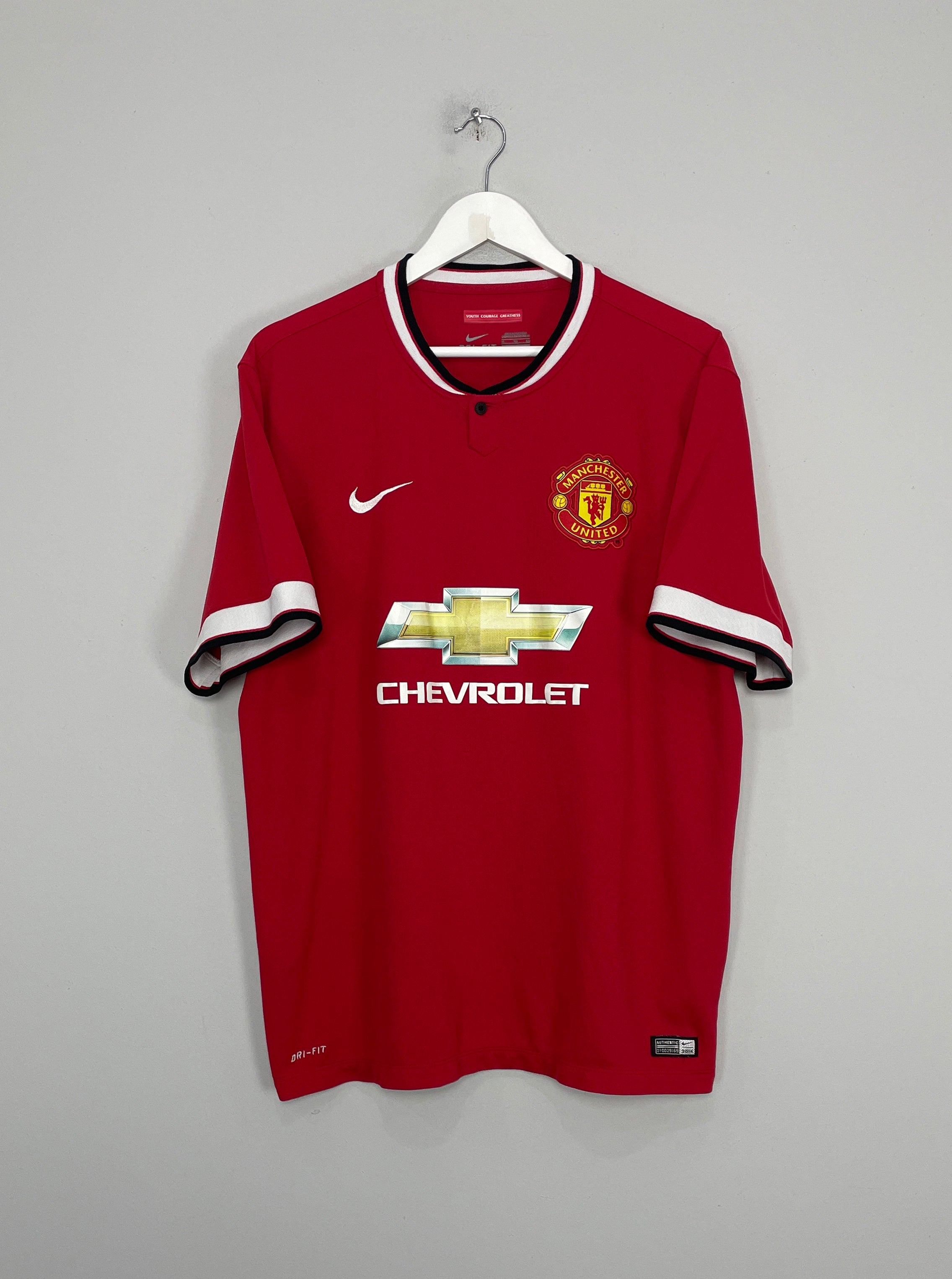 2014/15 MANCHESTER UNITED HOME SHIRT (XL) NIKE