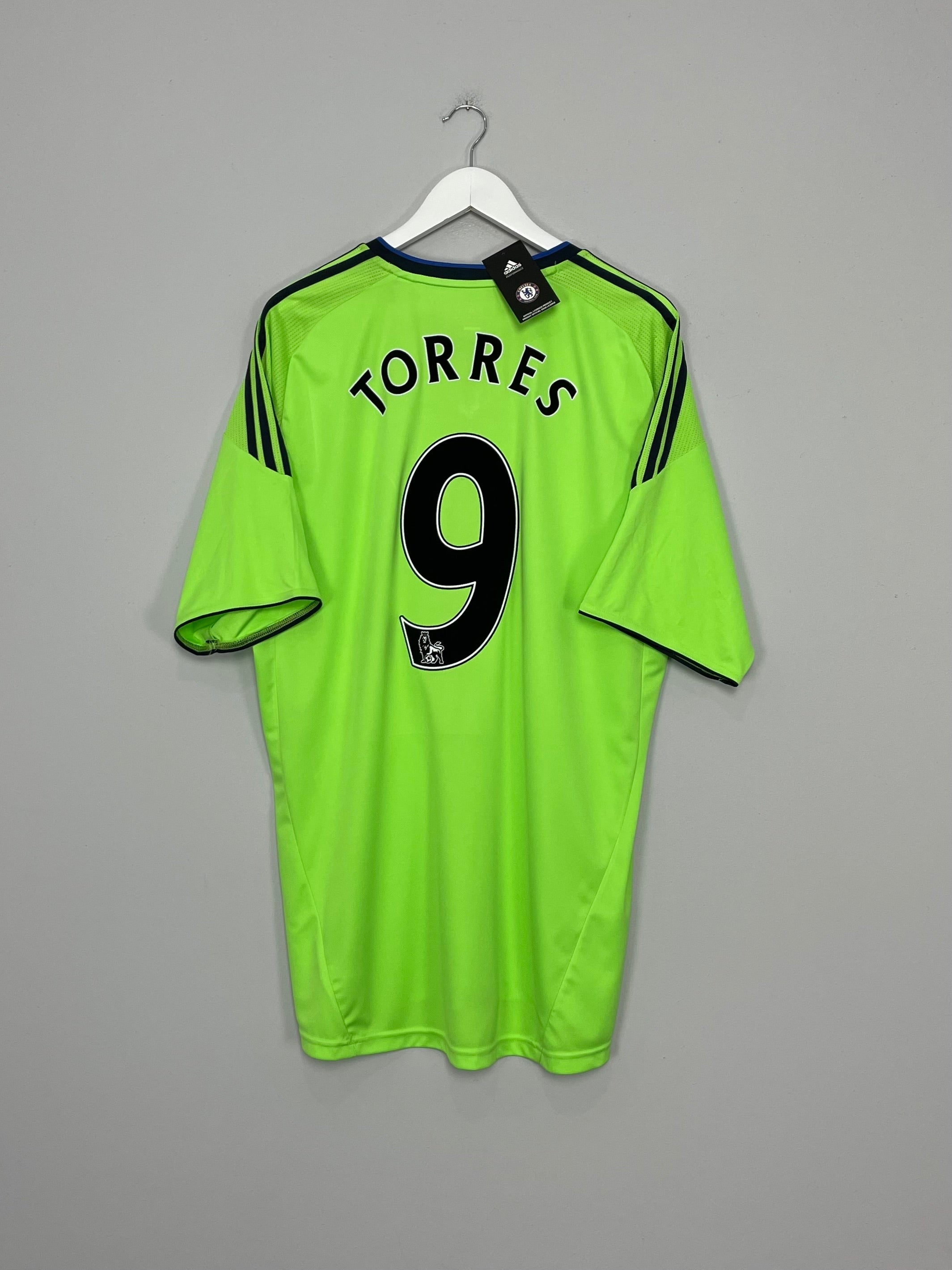 2010/11 *BNWT* CHELSEA TORRES #9 THIRD SHIRT (XXL) ADIDAS