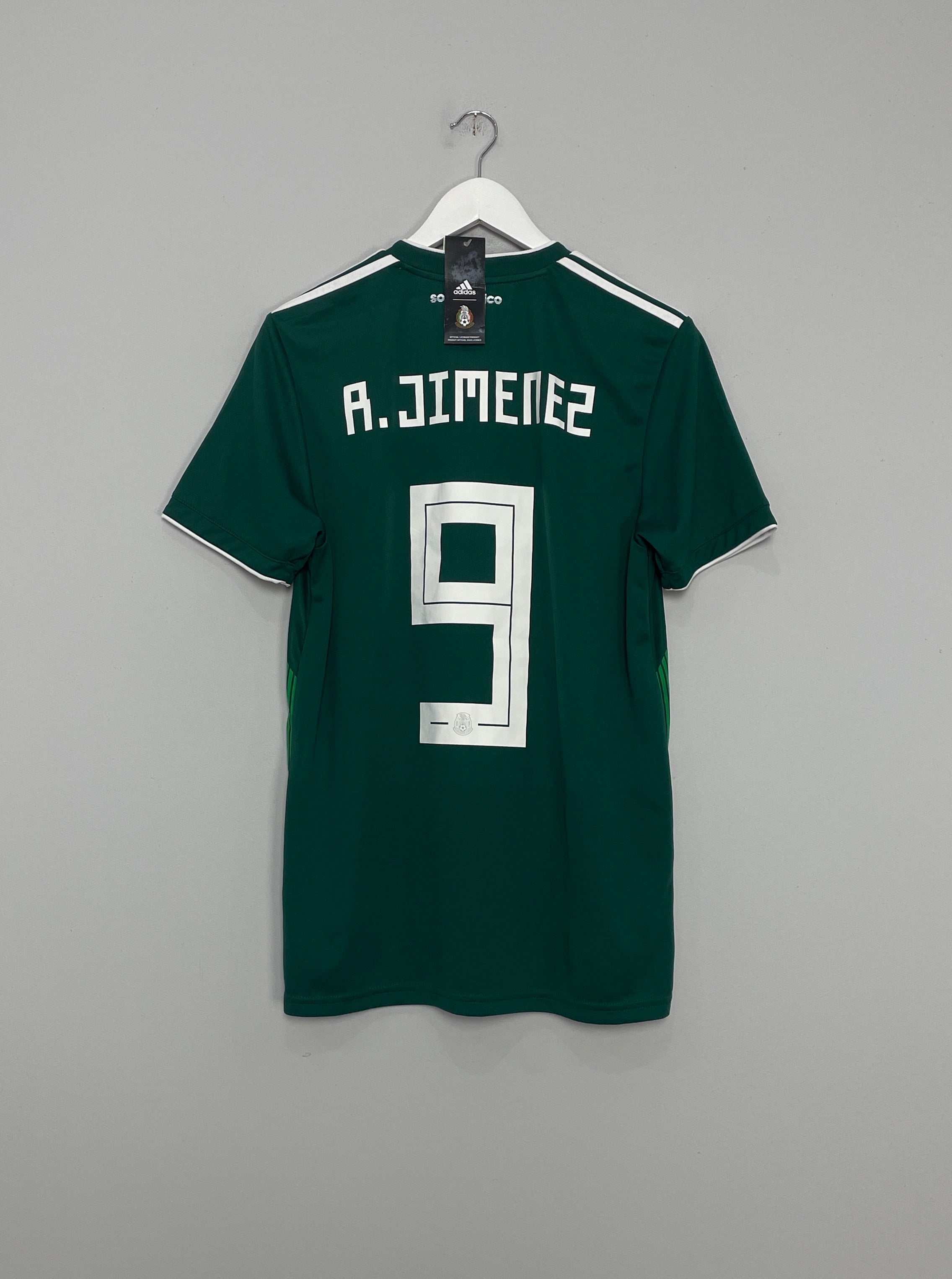 2017/18 MEXICO JIMENEZ #9 *BNWT* HOME SHIRT (S) ADIDAS