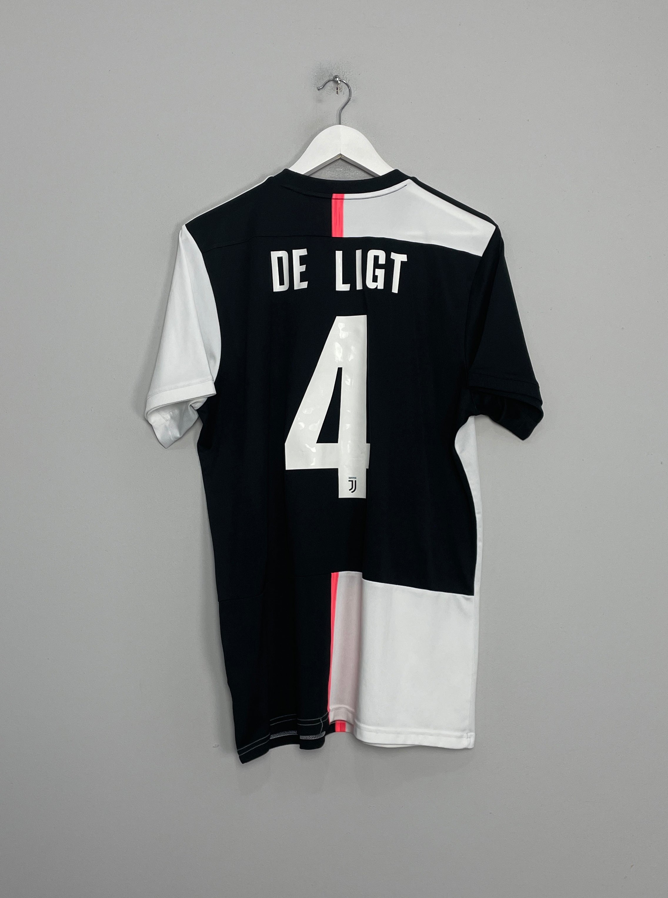 2019/20 JUVENTUS DE LIGT #4 HOME SHIRT (L) ADIDAS