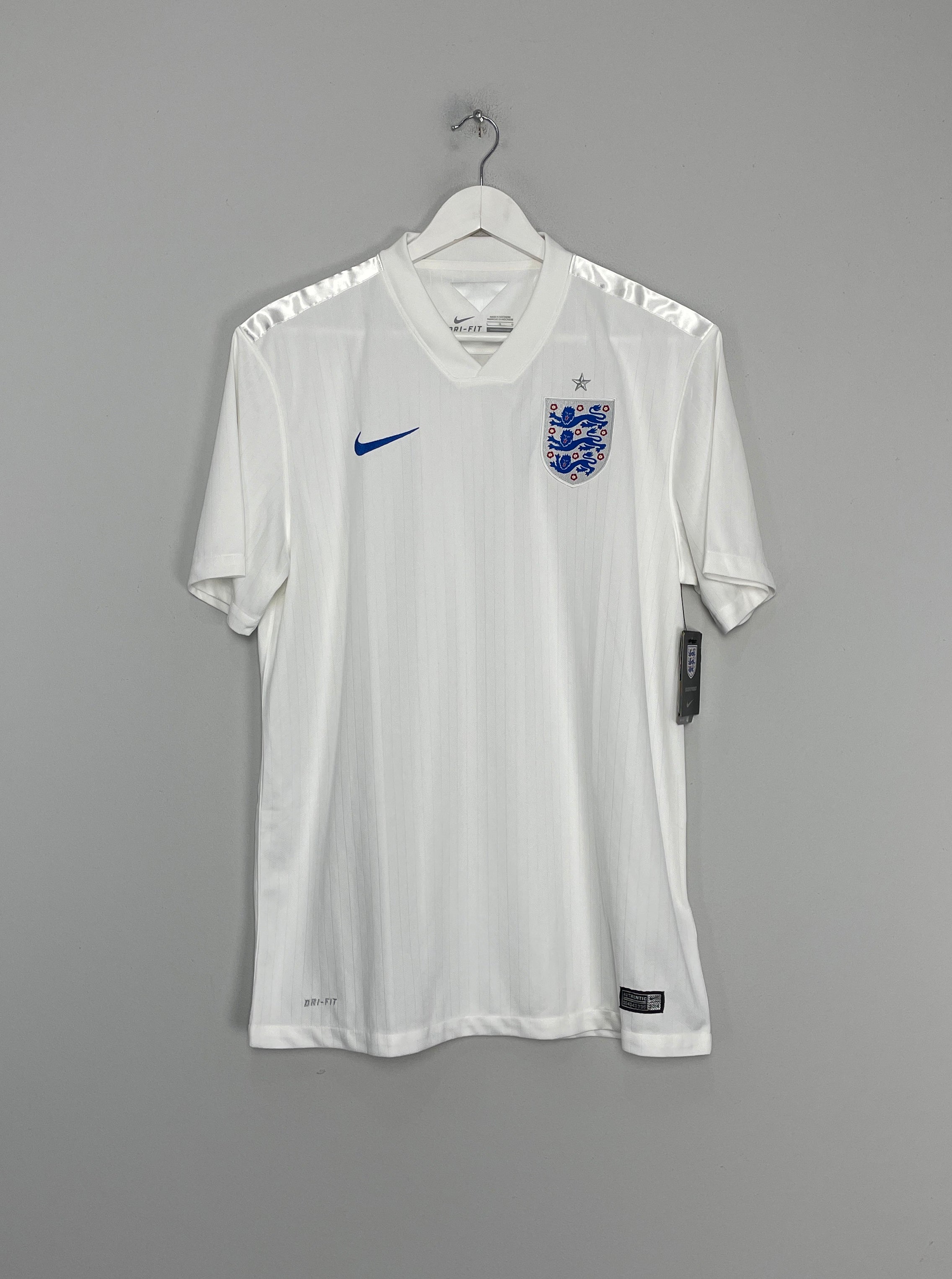 2014/15 ENGLAND *BNWT* HOME SHIRT (L) NIKE