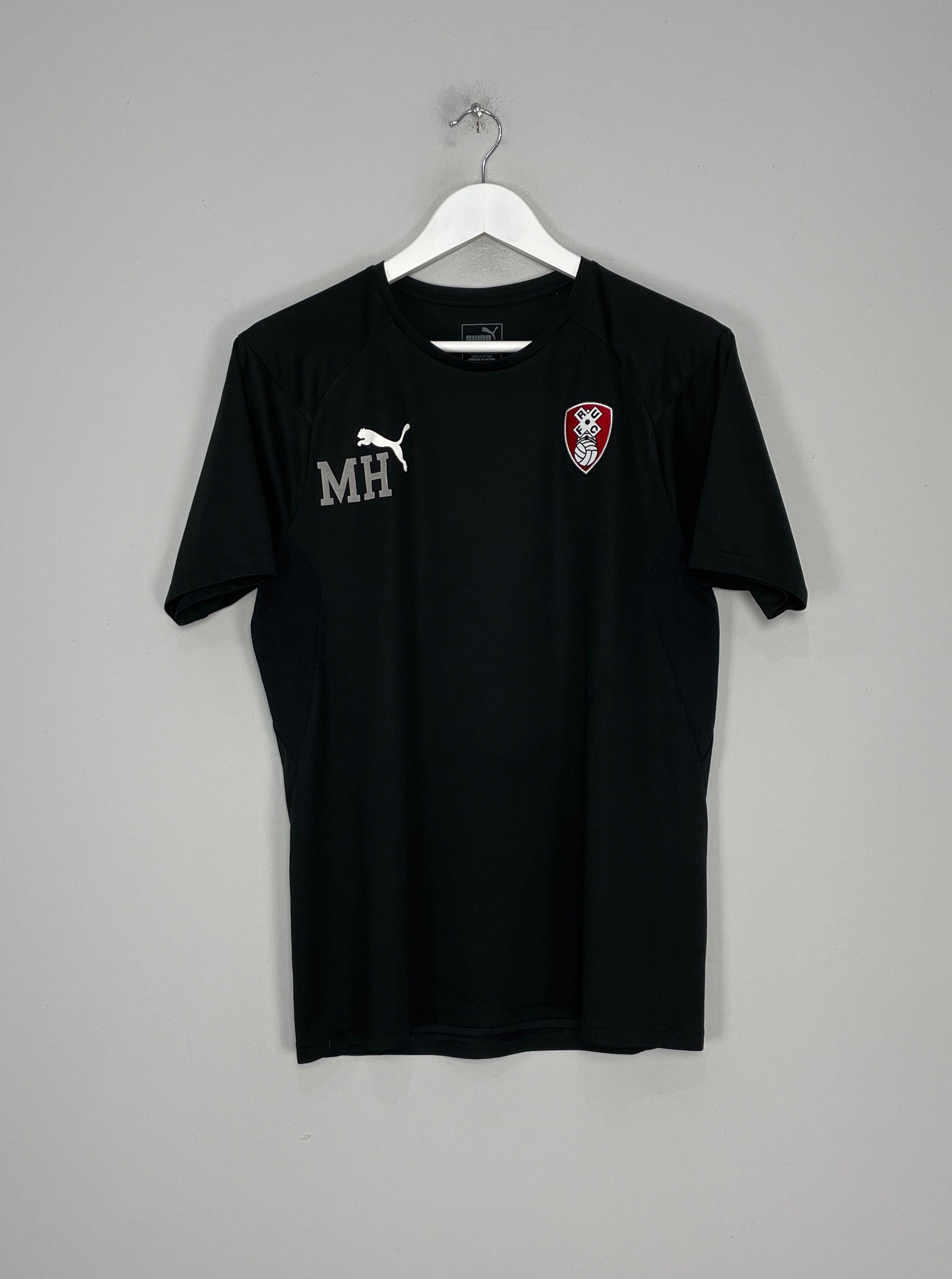 2018/19 ROTHERHAM *STAFF ISSUE* TRAINING SHIRT (M) PUMA