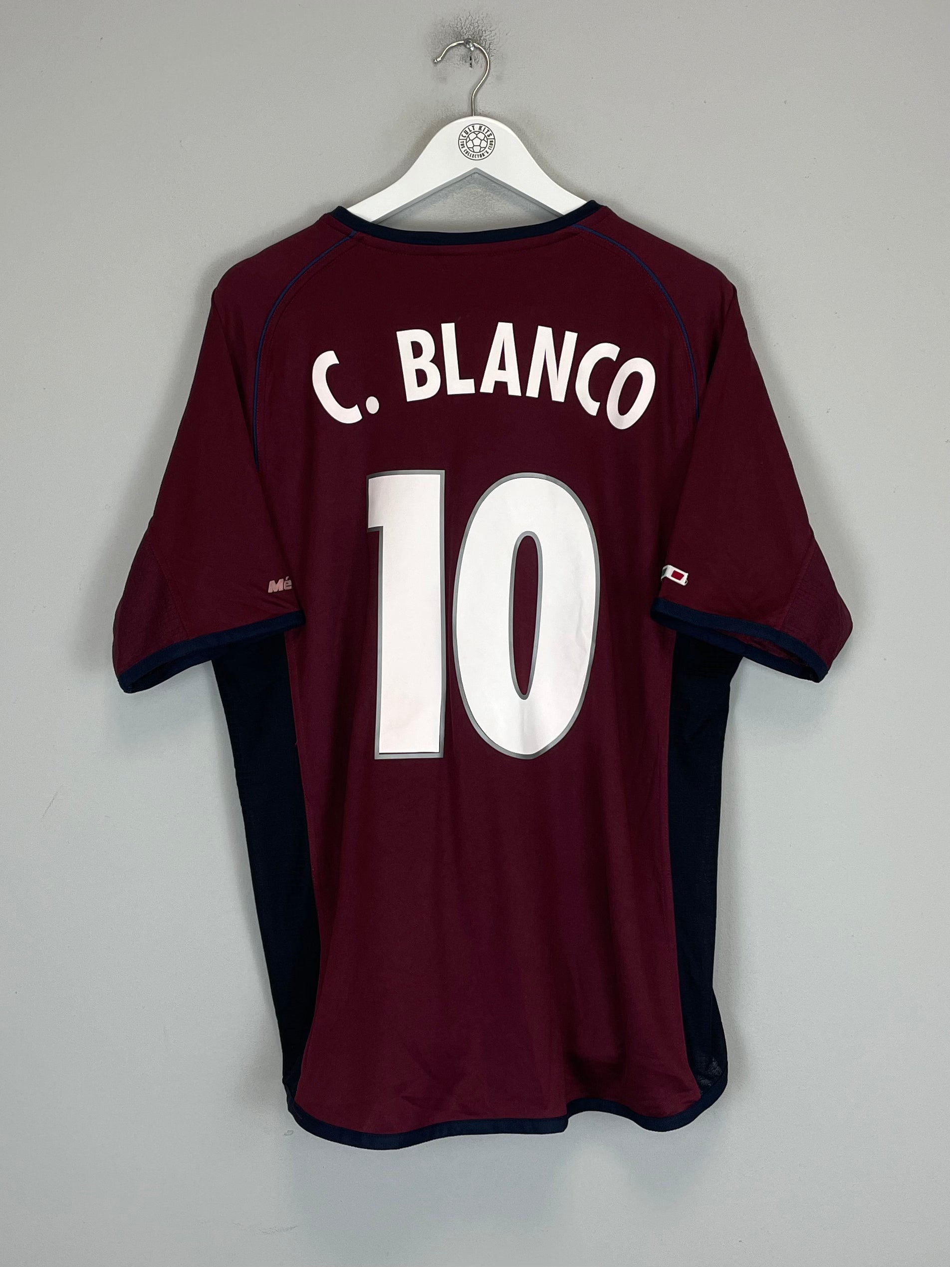 2002/03 MEXICO C.BLANCO #10 THIRD SHIRT (XL) ATLETICA | Cult Kits