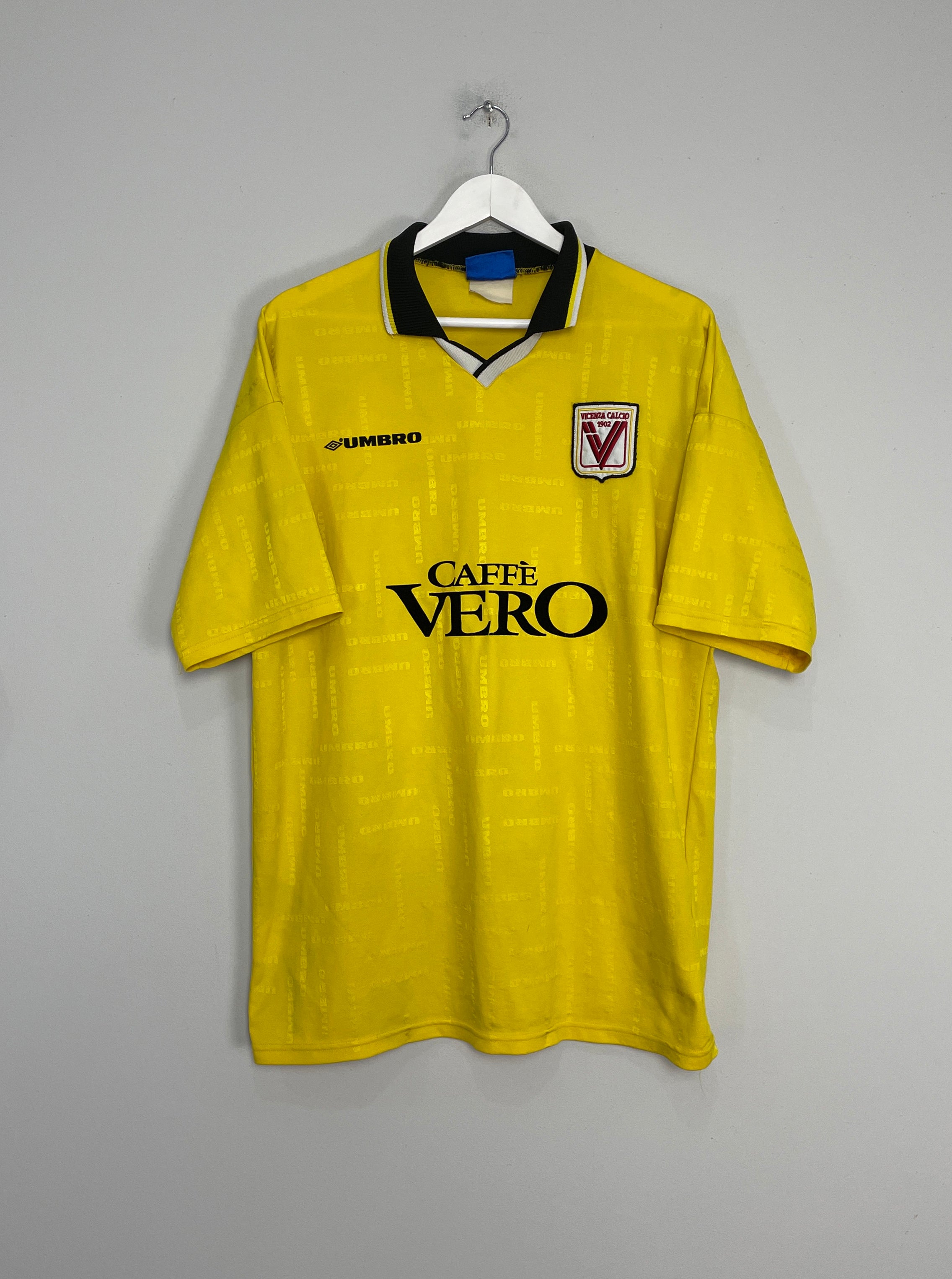 1999/00 VICENZA THIRD SHIRT (XL) UMBRO