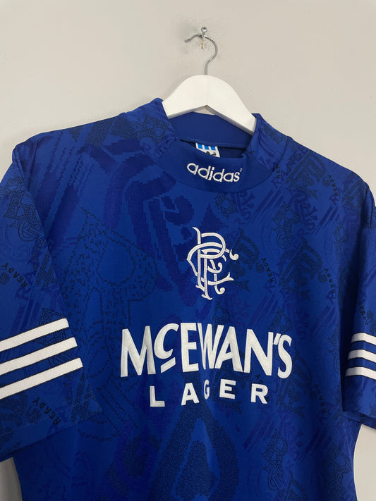 Brian Laudrup signed Rangers 1994/95 shirt