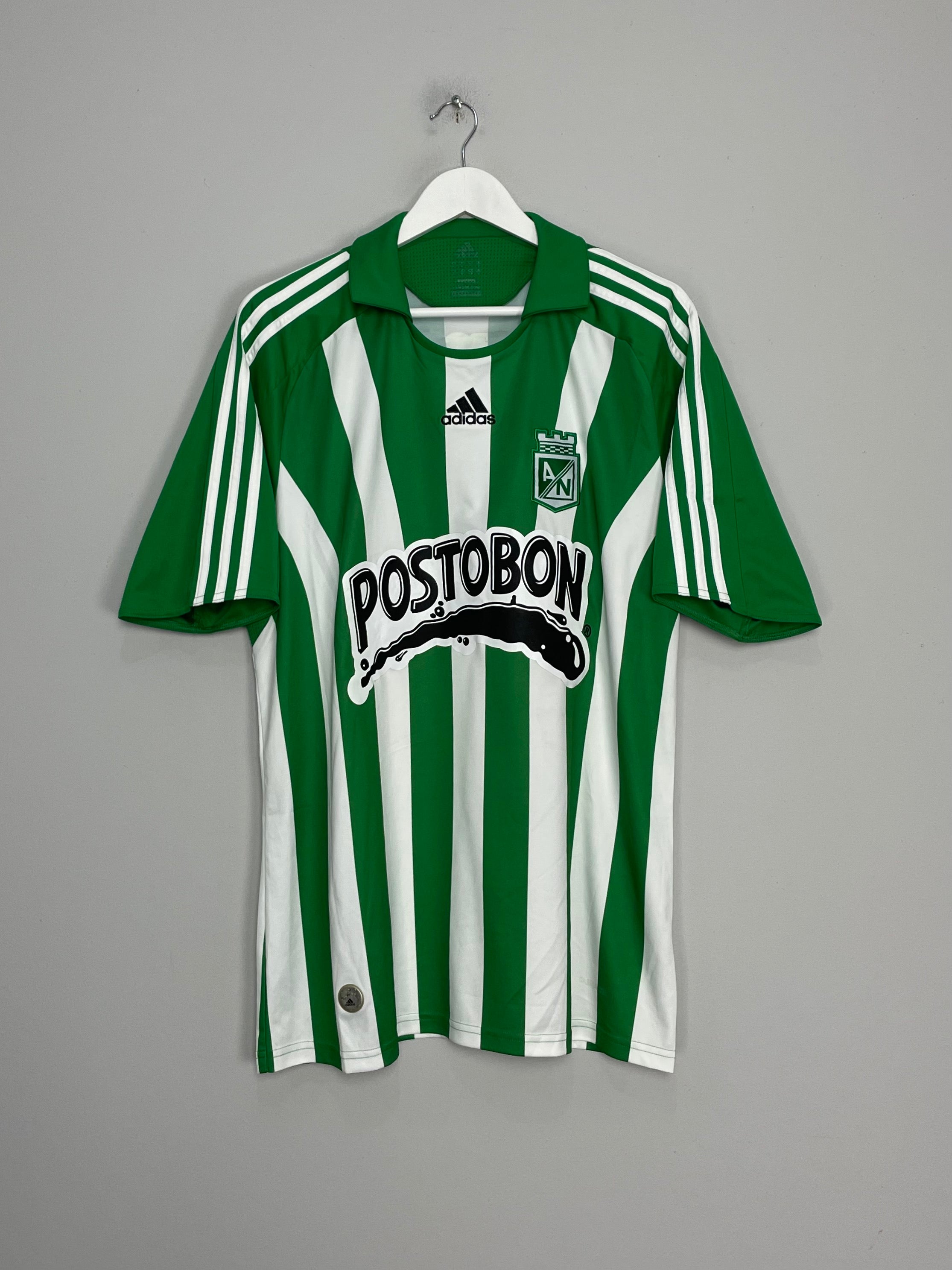 2009/10 ATLETICO NACIONAL HOME SHIRT (L) ADIDAS