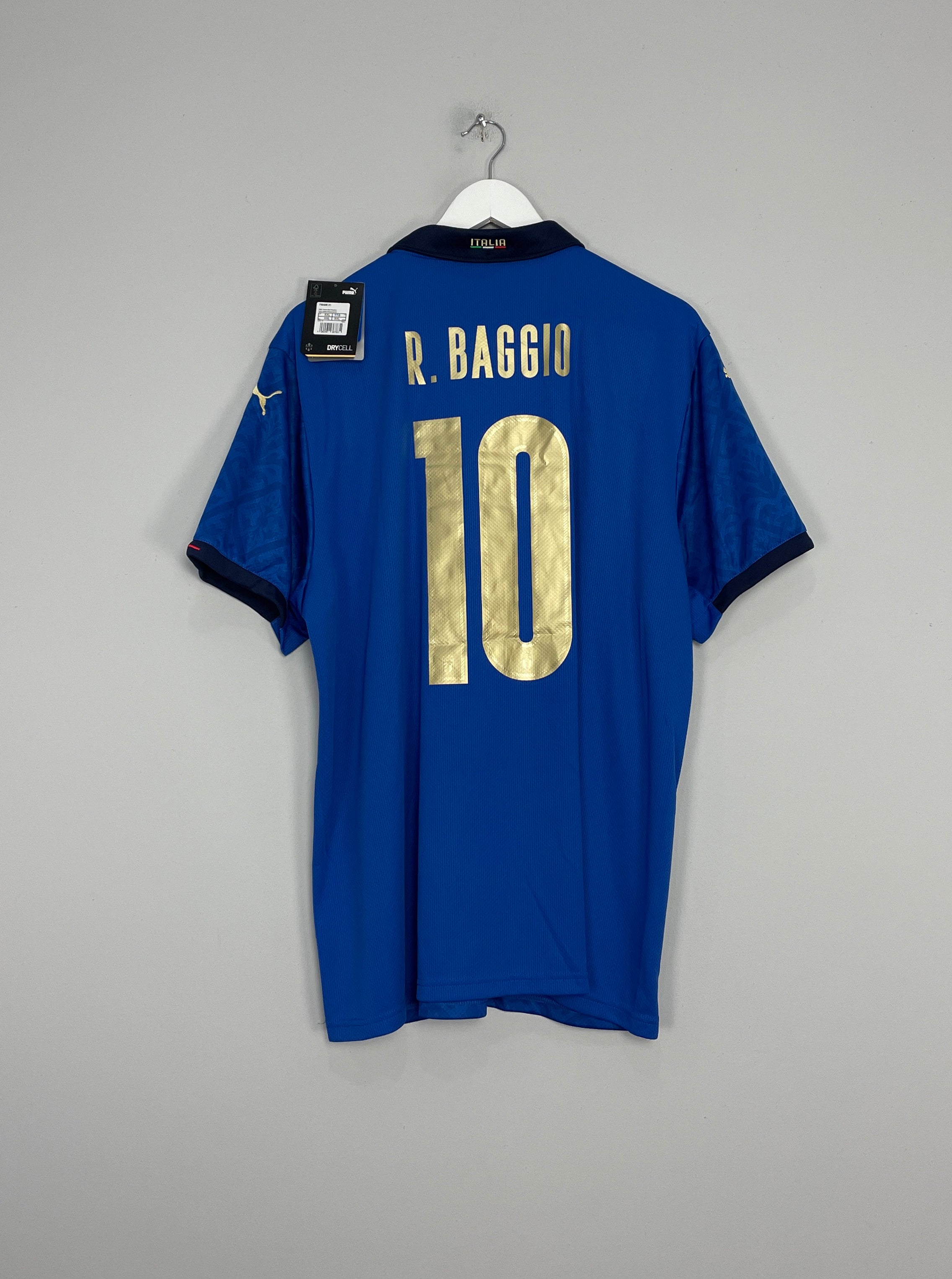 2020/21 ITALY BAGGIO #10 *BNWT* HOME SHIRT (XXL) PUMA