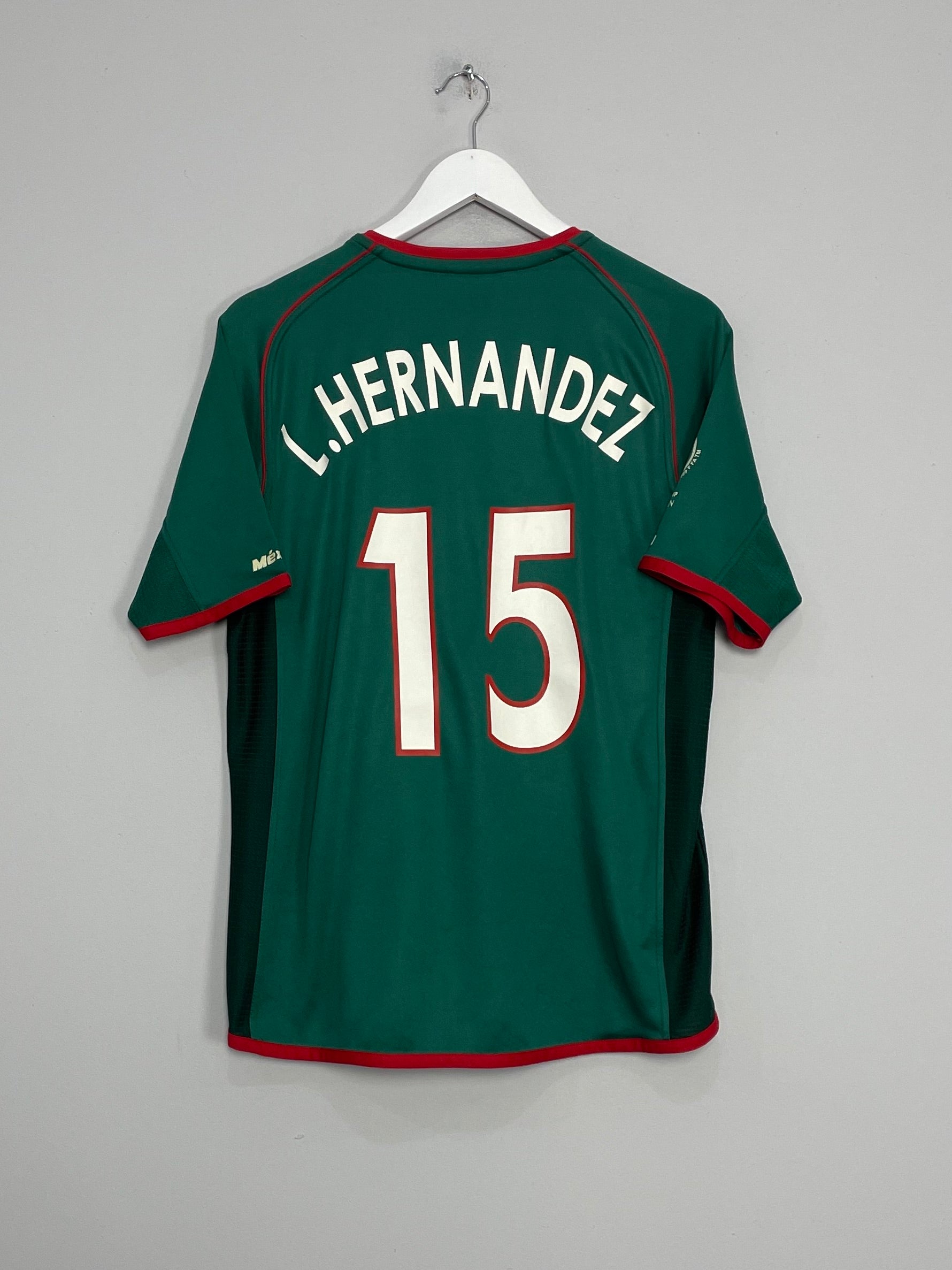 2002/03 MEXICO L.HERNANDEZ #15 HOME SHIRT (S) ATLETICA