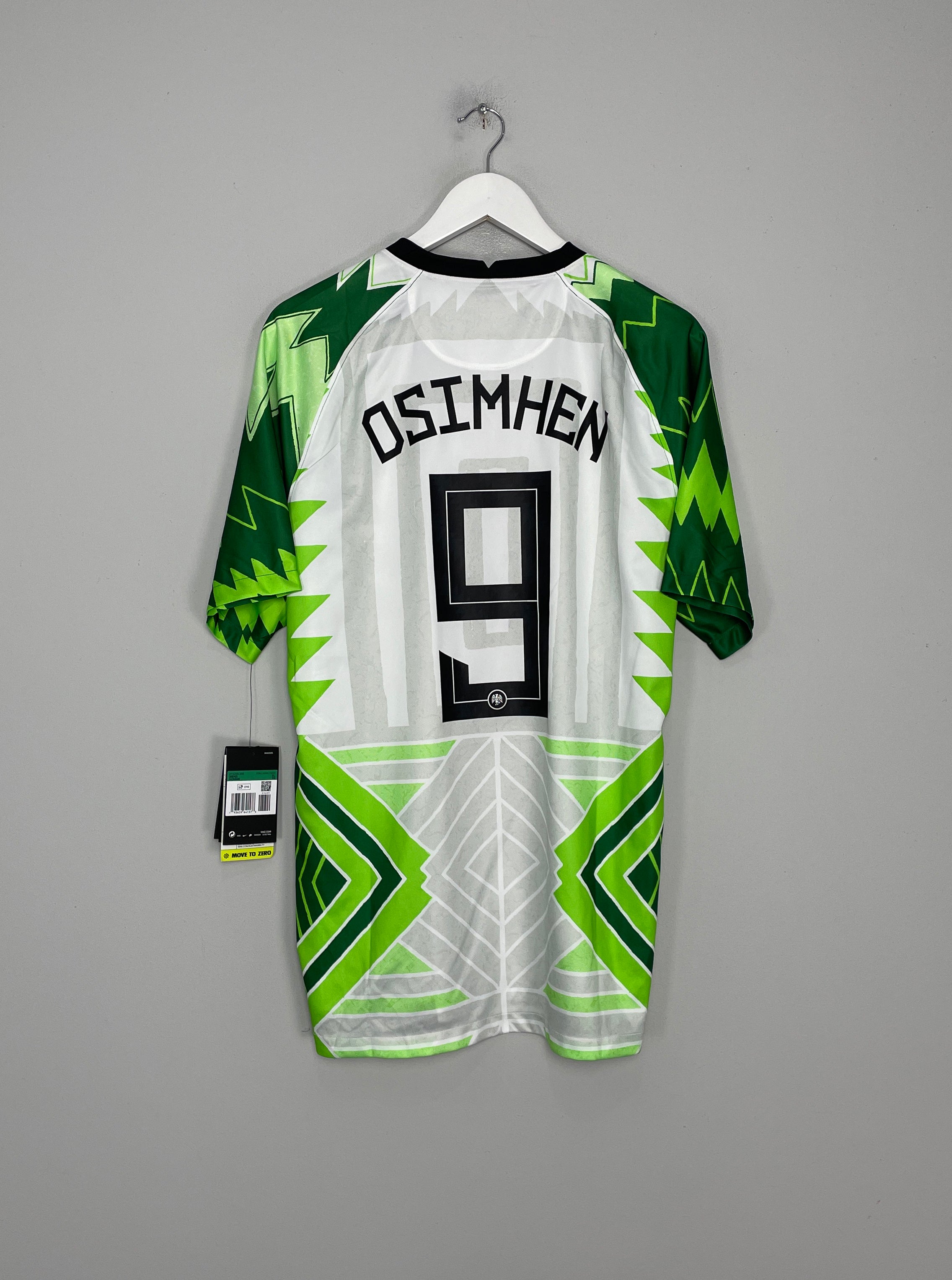 2020/21 NIGERIA OSIMHEN #9 *BNWT* HOME SHIRT (XL) NIKE