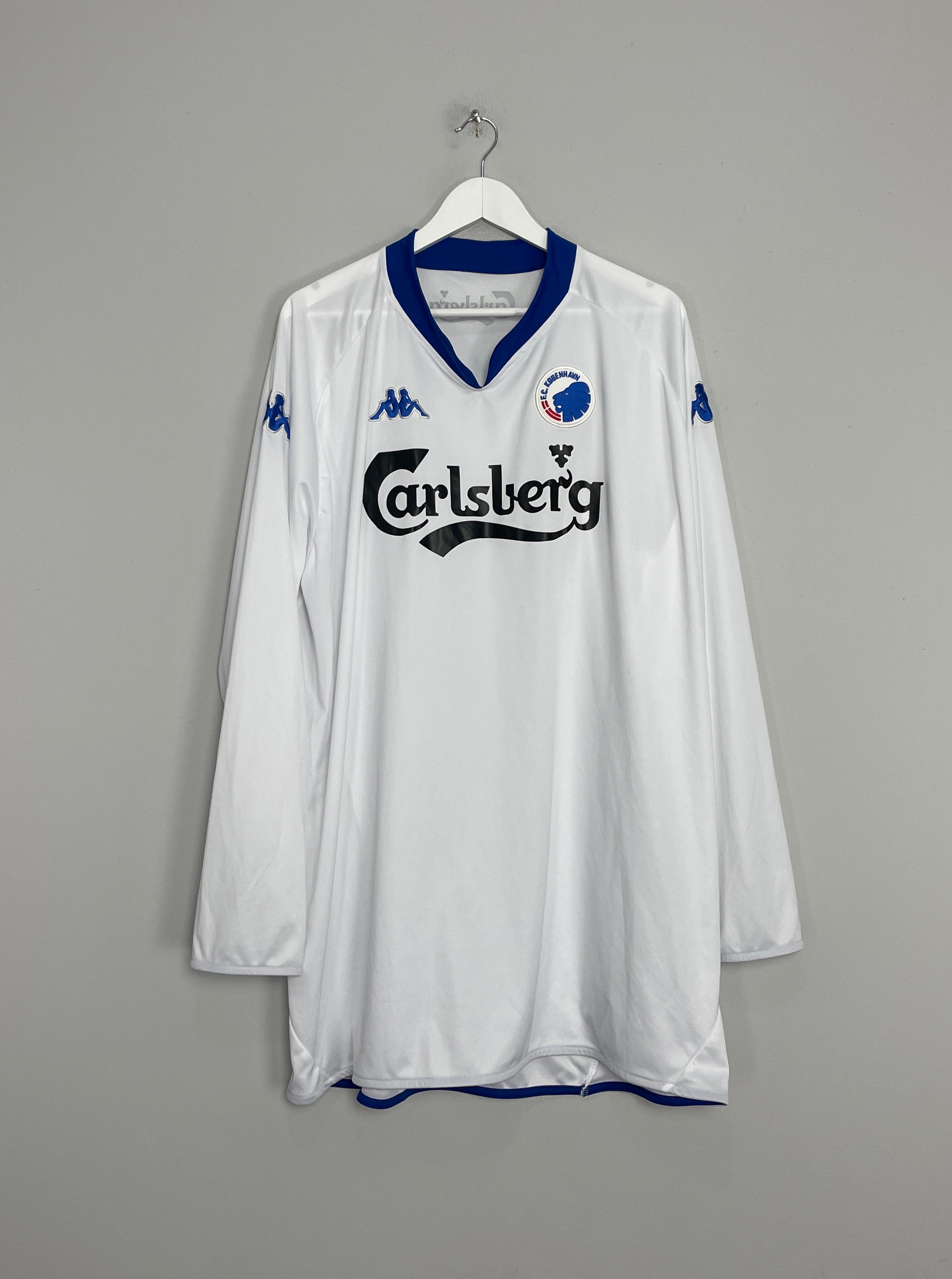 2007/08 COPENHAGEN L/S HOME SHIRT (6XL) KAPPA