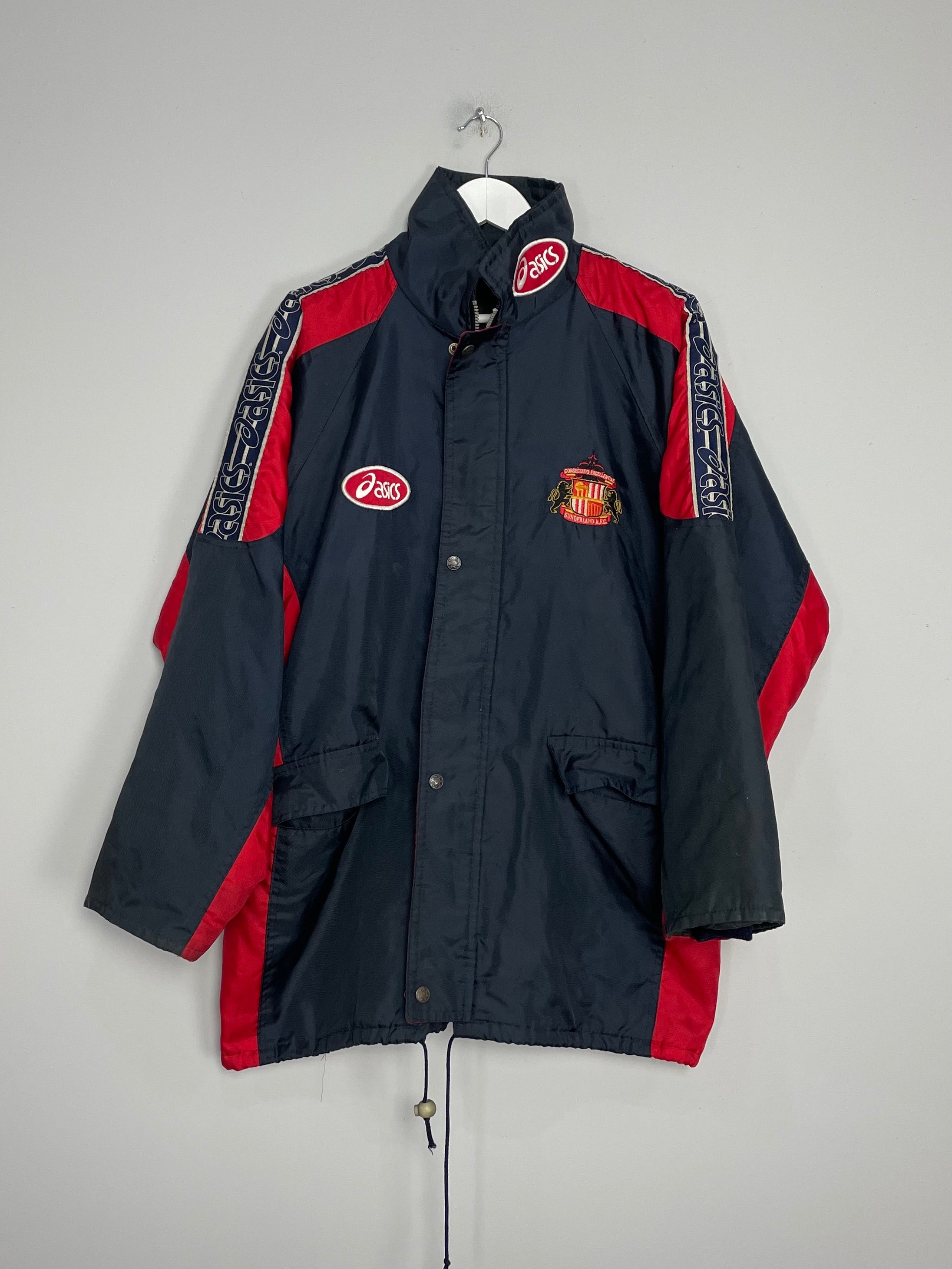 1997/99 SUNDERLAND BENCH COAT (S/M) ASICS