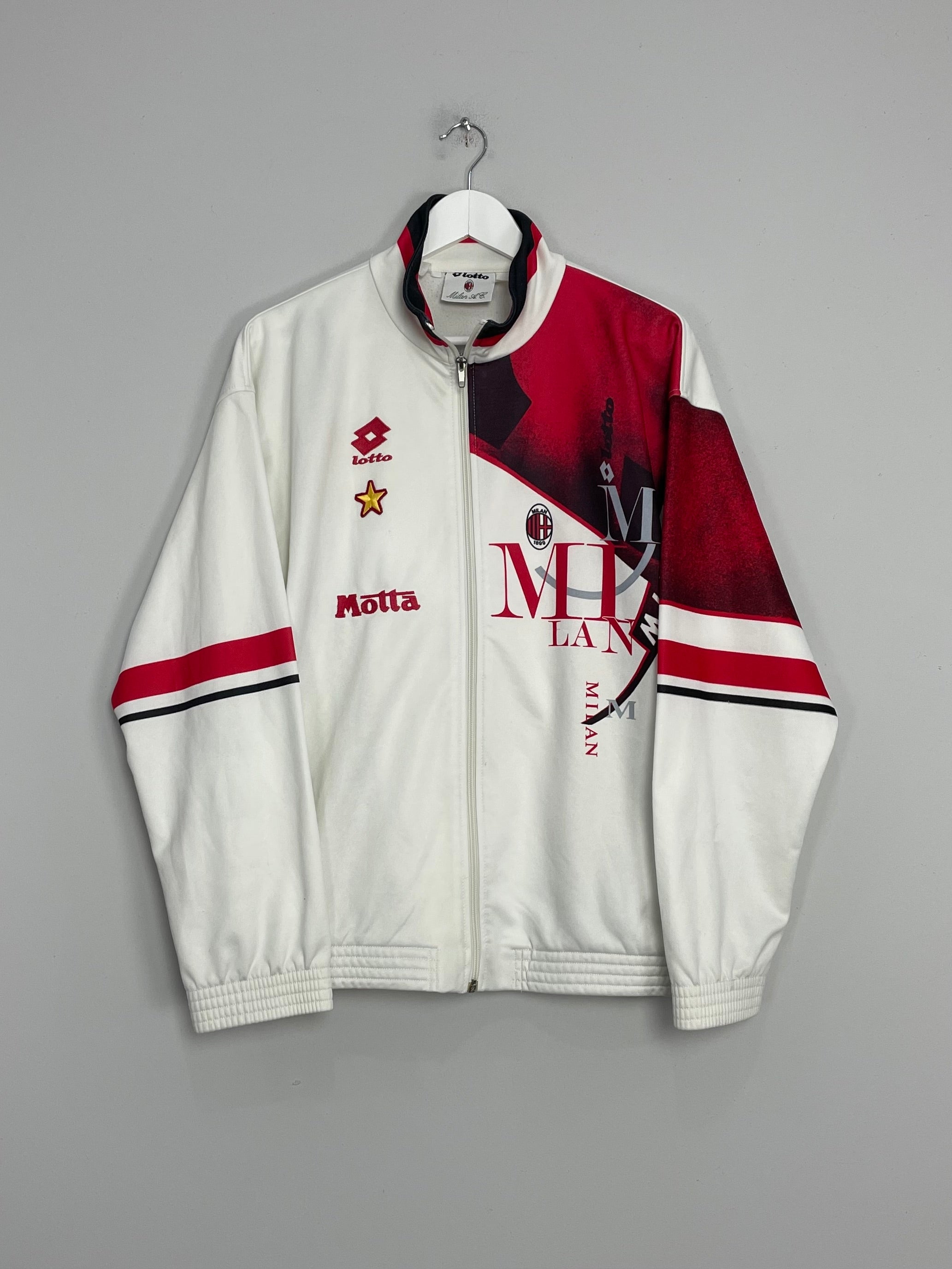 1993/94 AC MILAN TRACK JACKET (L) LOTTO