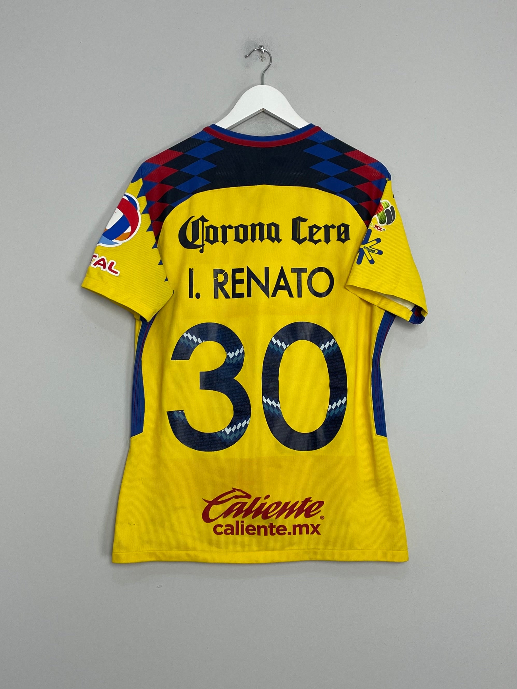 2017/18 CLUB AMERICA I.RENATO #35 *MATCH ISSUE* THIRD SHIRT (L) NIKE