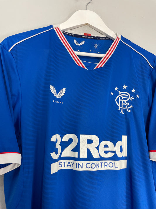 Castore Unveil Rangers 20/21 Home Shirt - SoccerBible