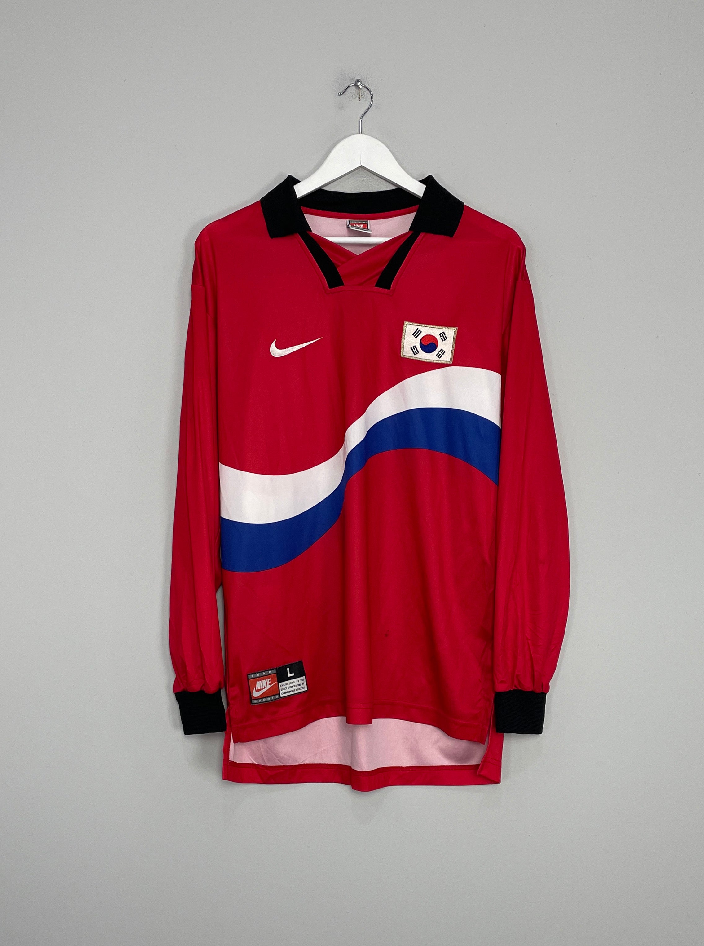 1996/98 SOUTH KOREA L/S HOME SHIRT (L) NIKE