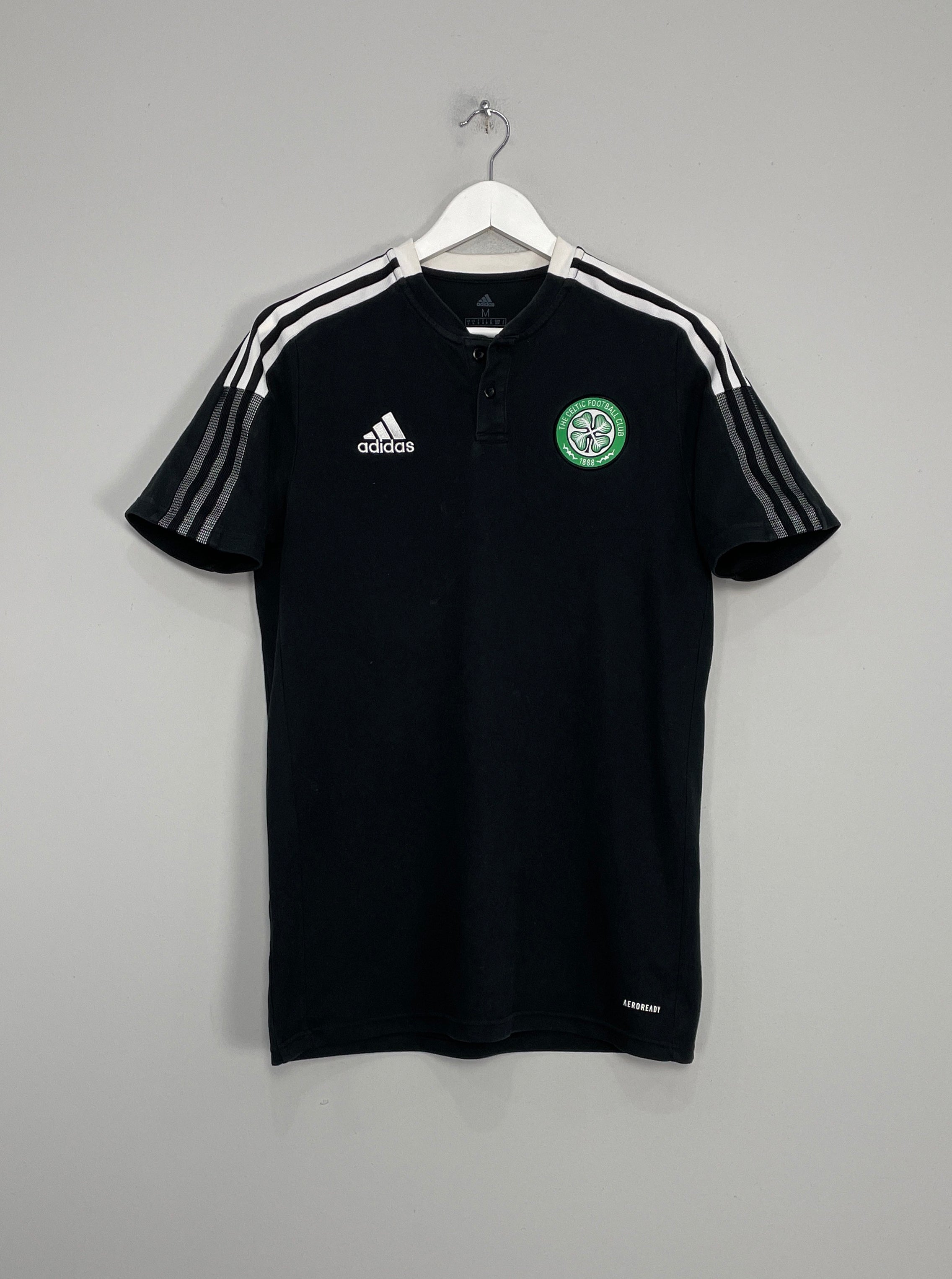 2021/22 CELTIC POLO SHIRT (M) ADIDAS