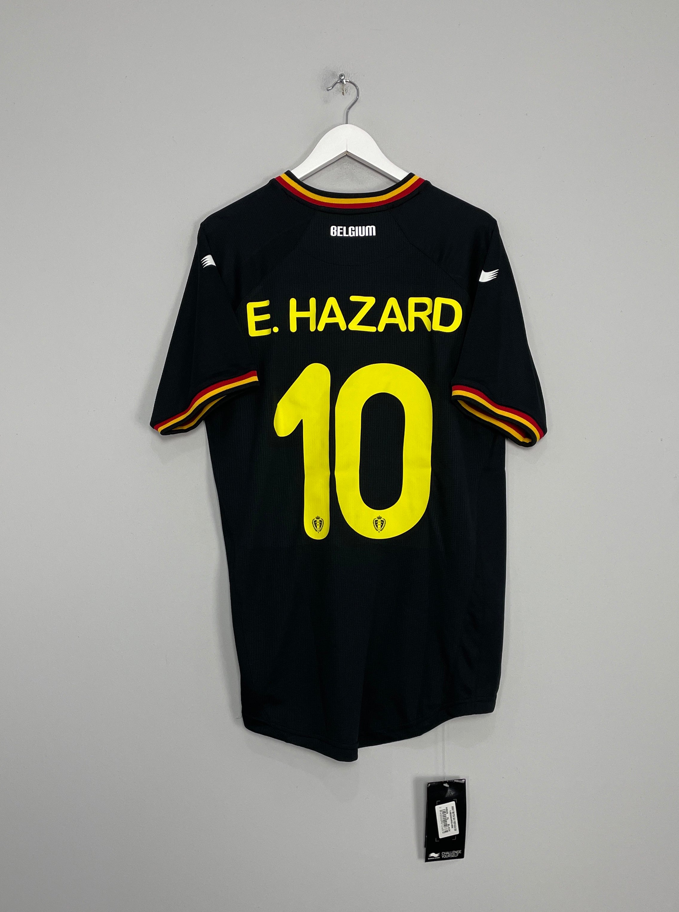 2014/15 BELGIUM E.HAZARD #10 *BNWT* AWAY SHIRT (XL) BURRDA SPORT