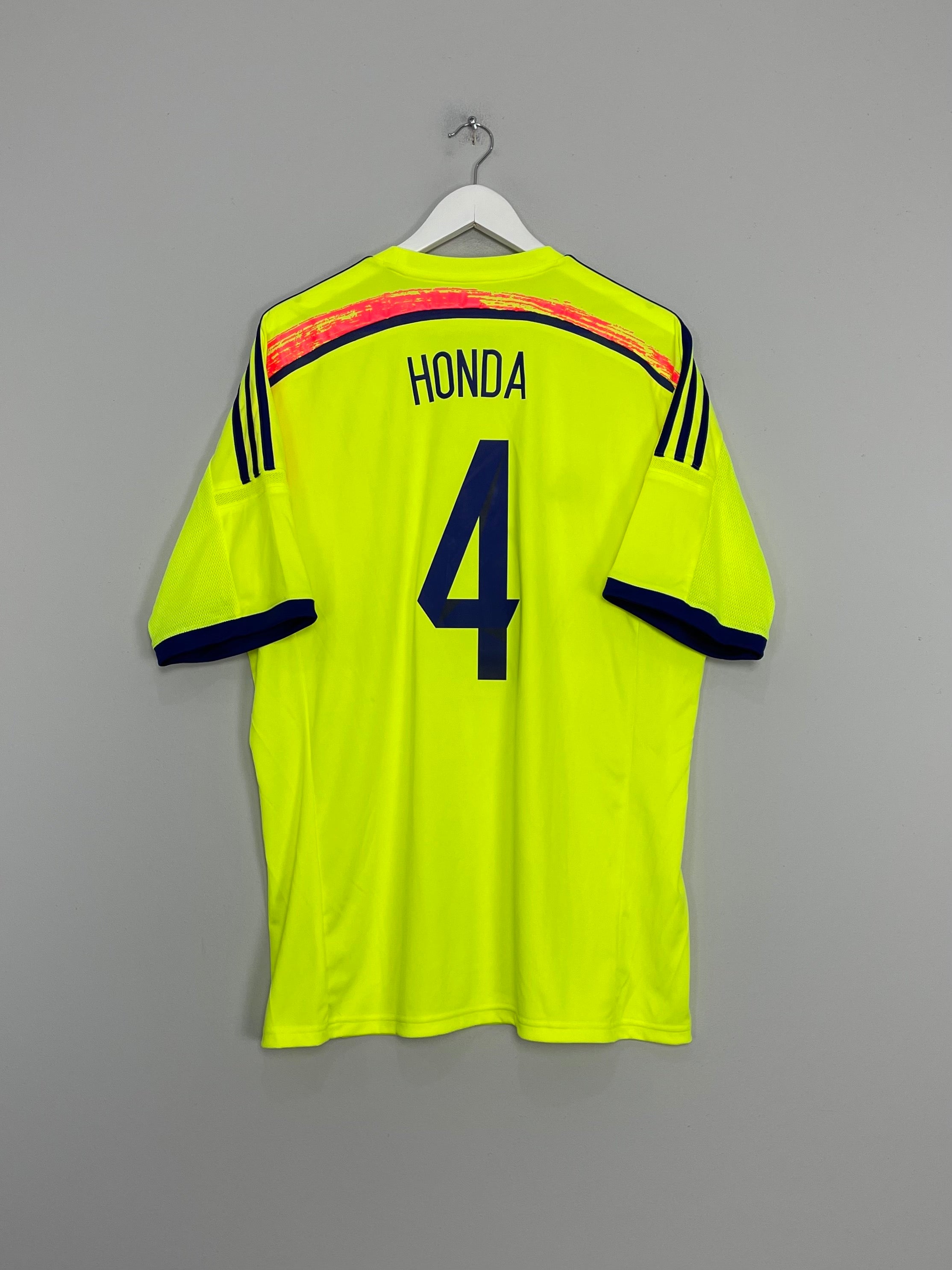 2013/14 JAPAN HONDA #4 AWAY SHIRT (XL) ADIDAS