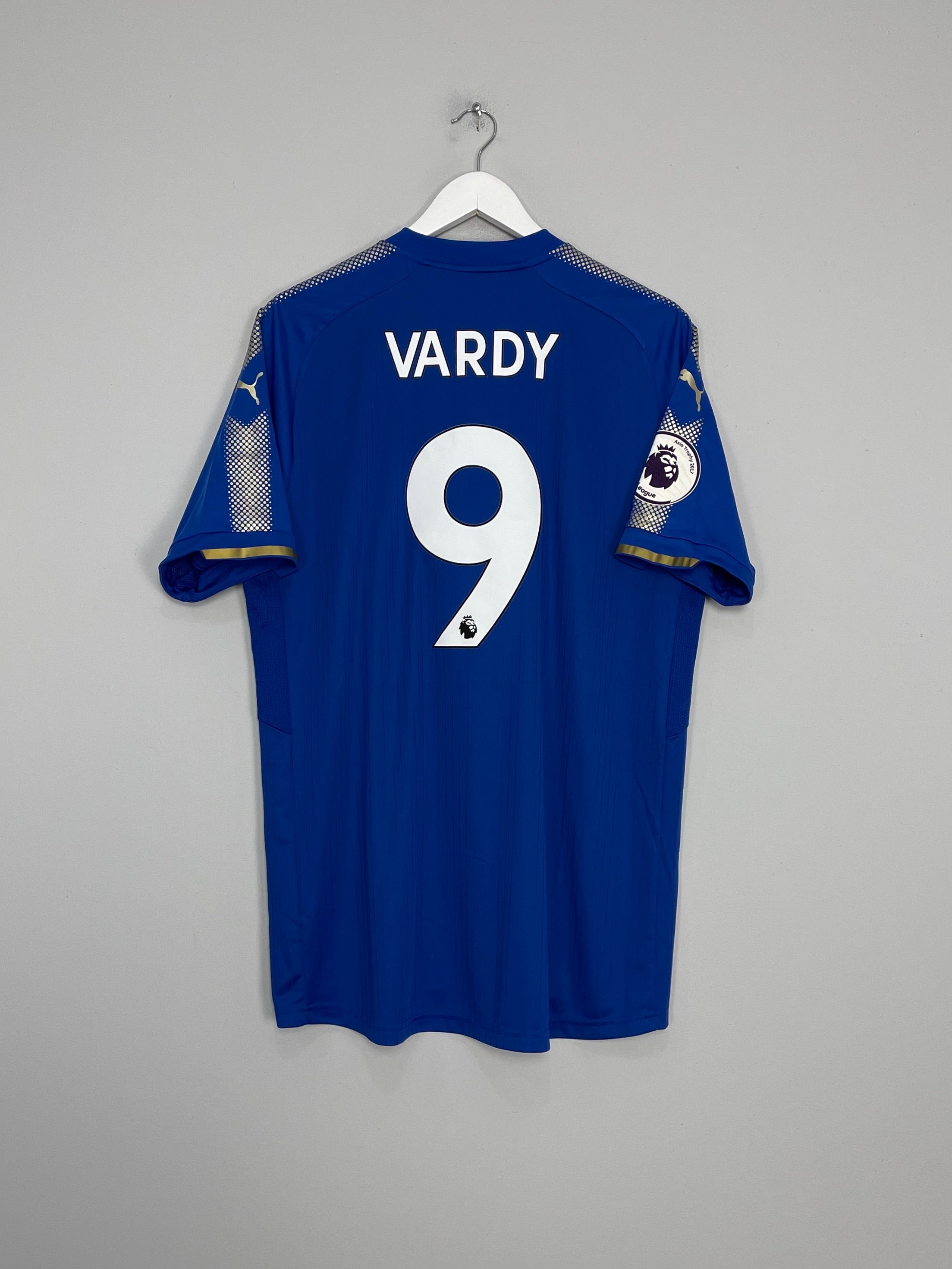 2017/18 LEICESTER CITY VARDY #9 HOME SHIRT (XL) PUMA