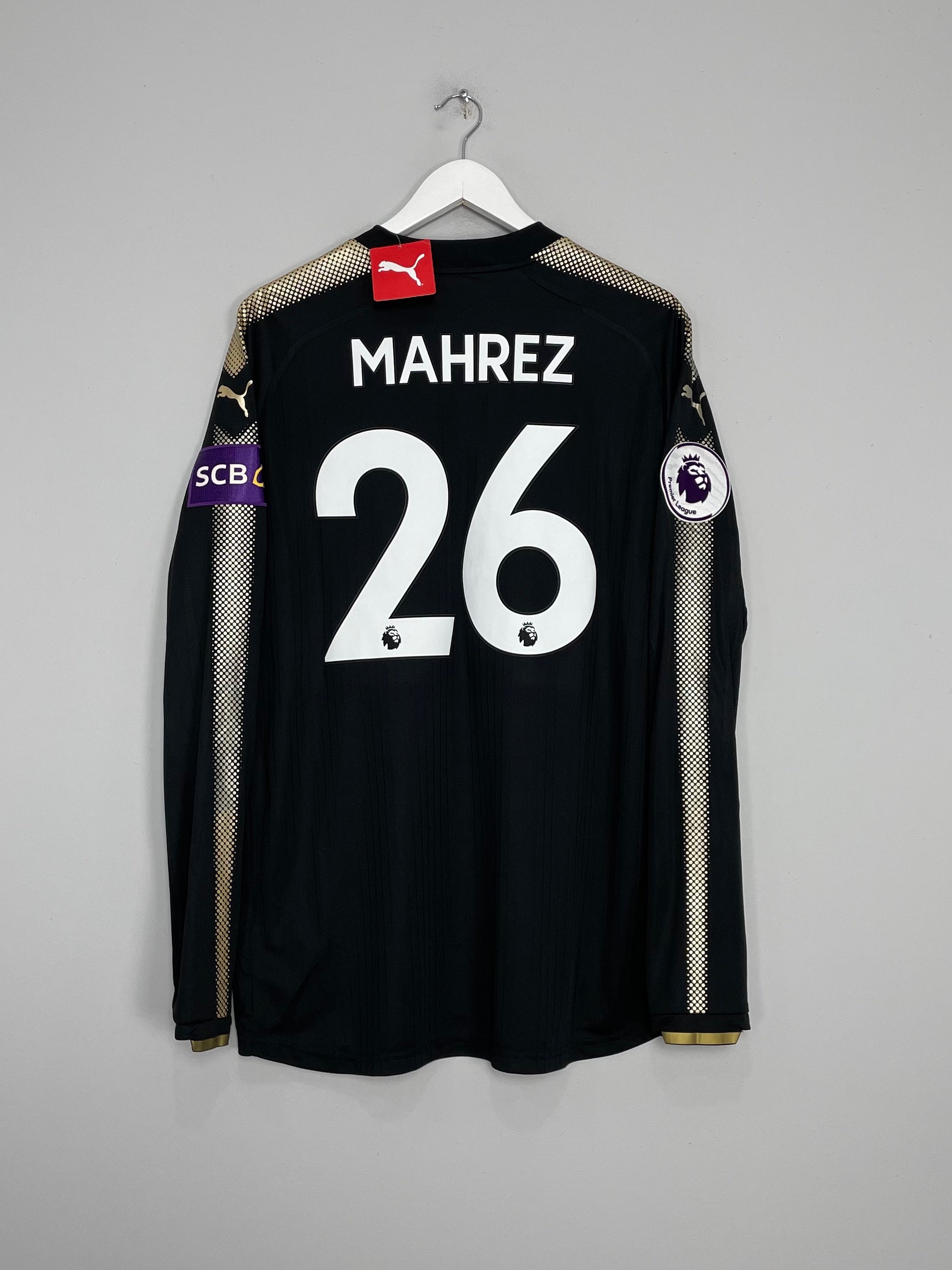 2017/18 LEICESTER CITY MAHREZ #26 *BNWT* L/S AWAY SHIRT (XL) PUMA