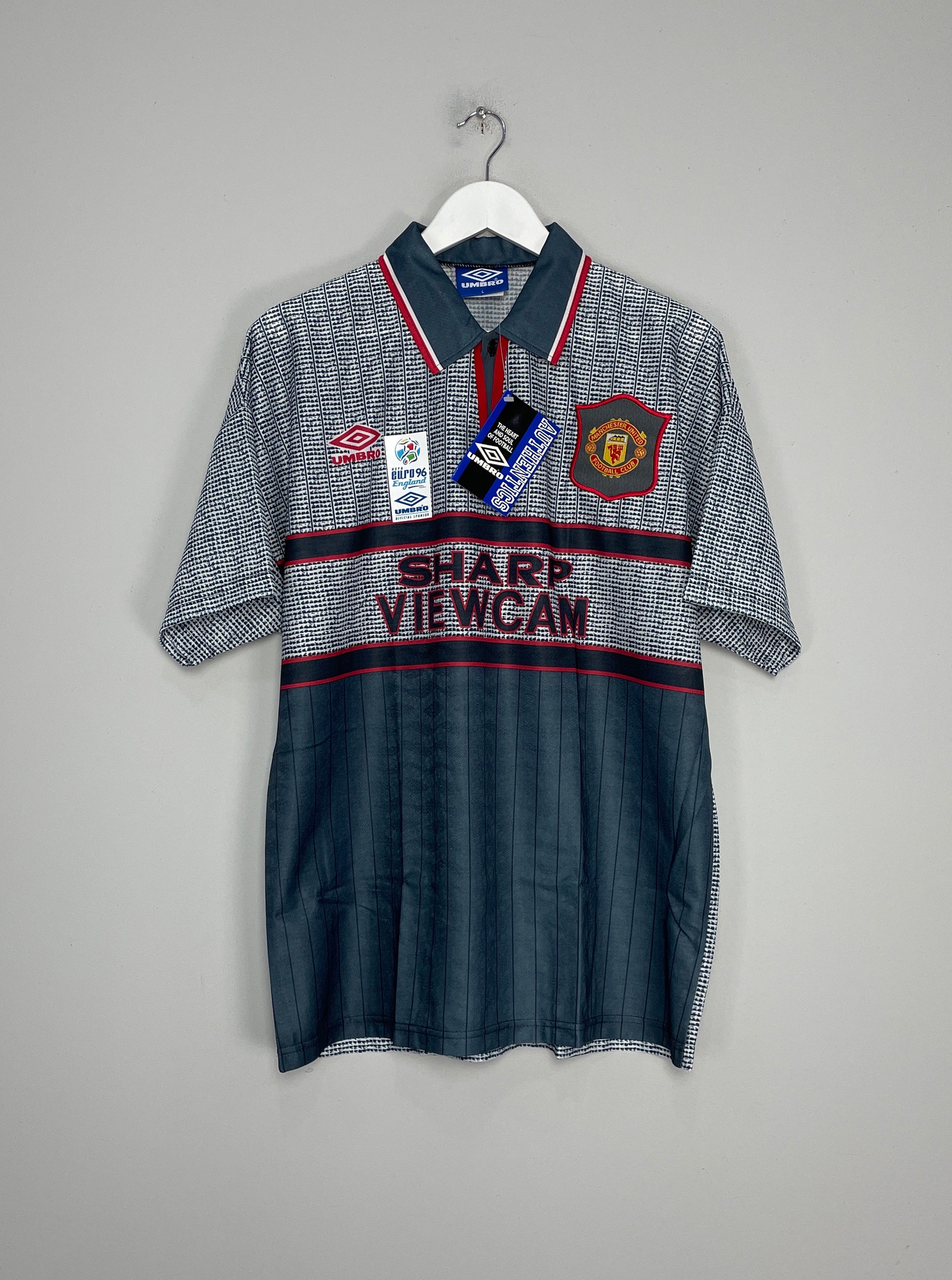 1995/96 MANCHESTER UNITED *BNWT* AWAY SHIRT (MULTIPLE SIZES) UMBRO, XXL / Manchester United / 1995