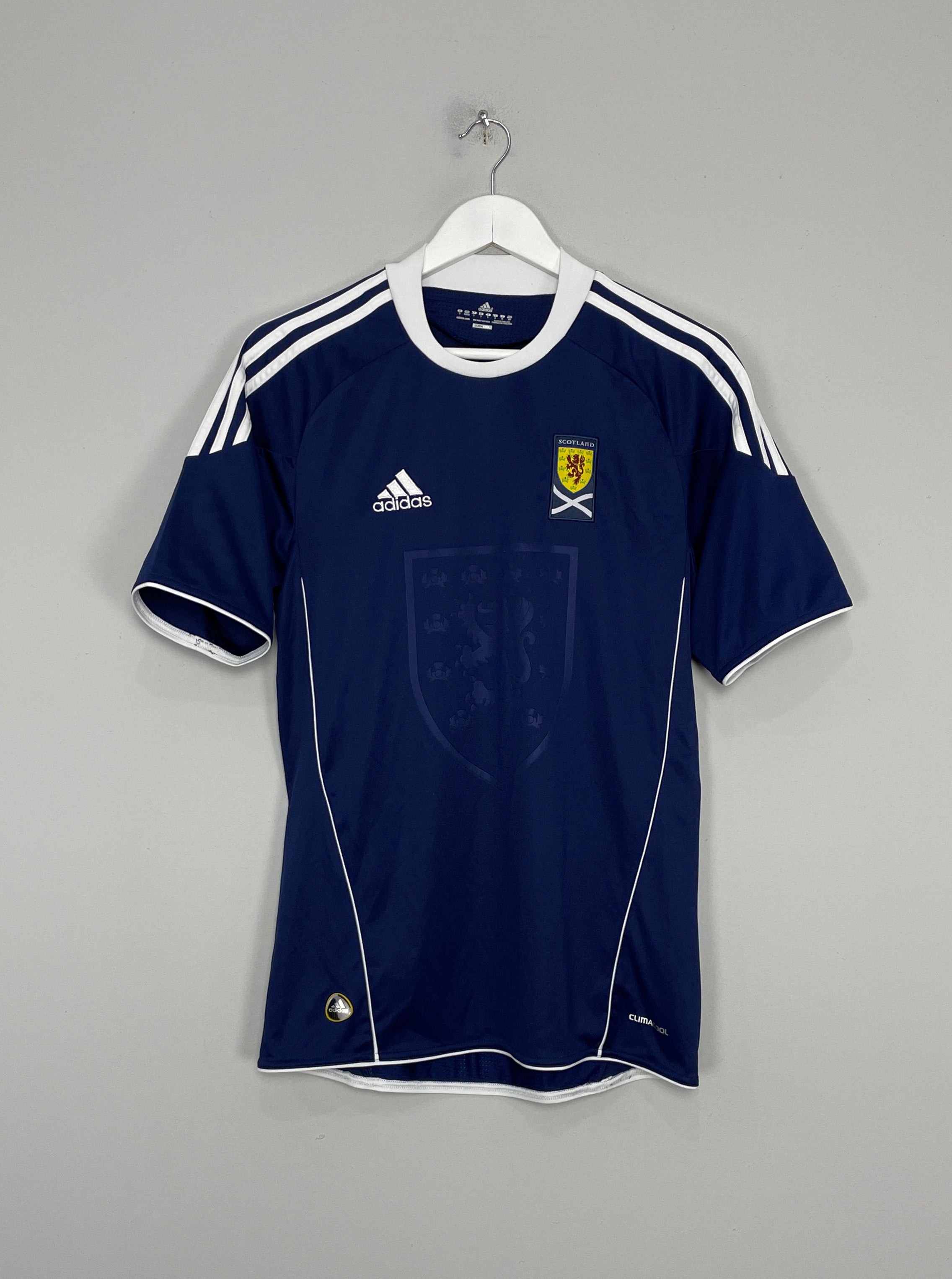 2010/11 SCOTLAND HOME SHIRT (S) ADIDAS