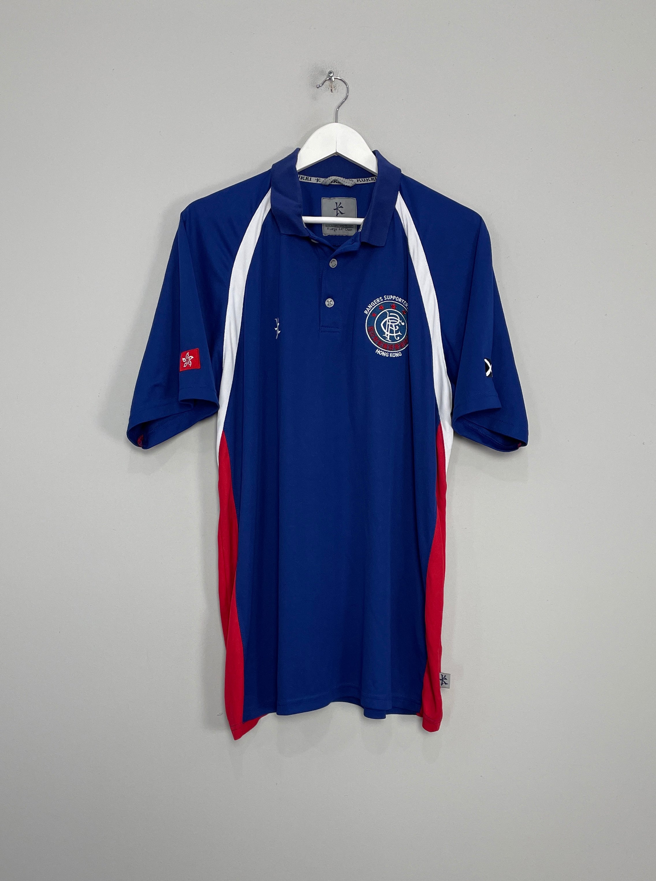 2010/11 RANGERS HONG KONG SUPPORTERS GROUP SHIRT (XL) KUKRI