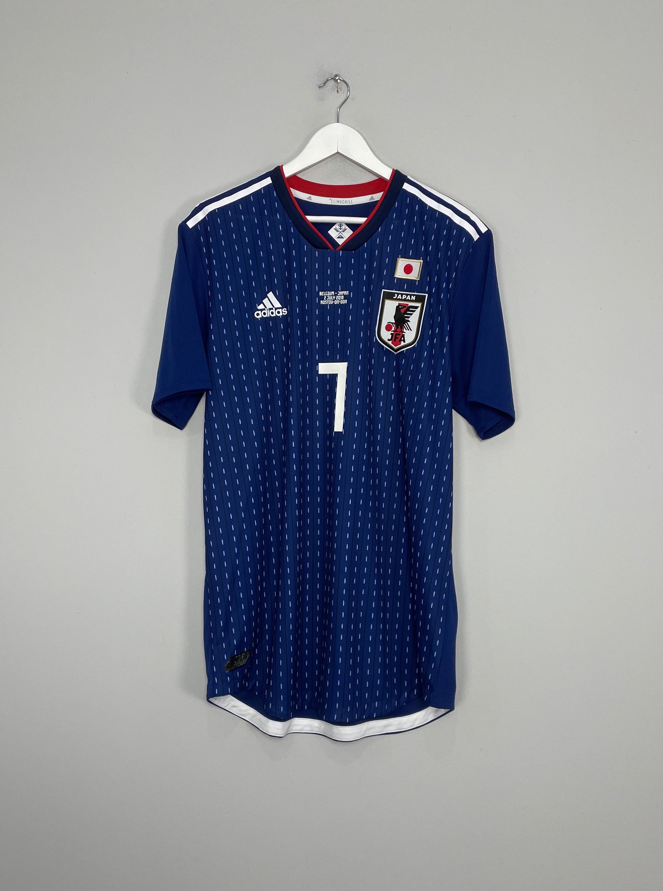 2018/19 JAPAN SHIBASAKI #7 *PLAYER ISSUE* HOME SHIRT (XL) ADIDAS