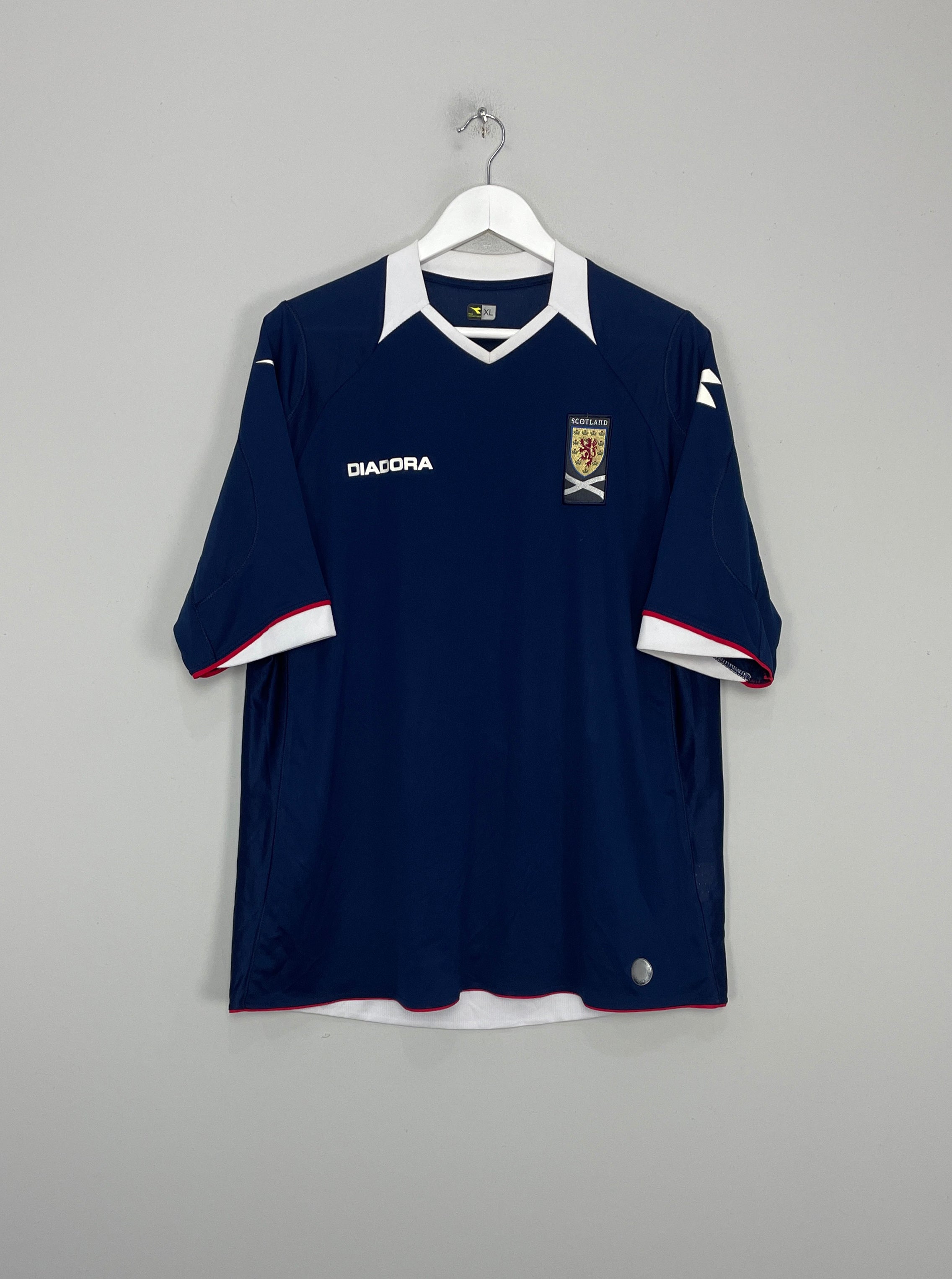 2008/09 SCOTLAND HOME SHIRT (XL) DIADORA