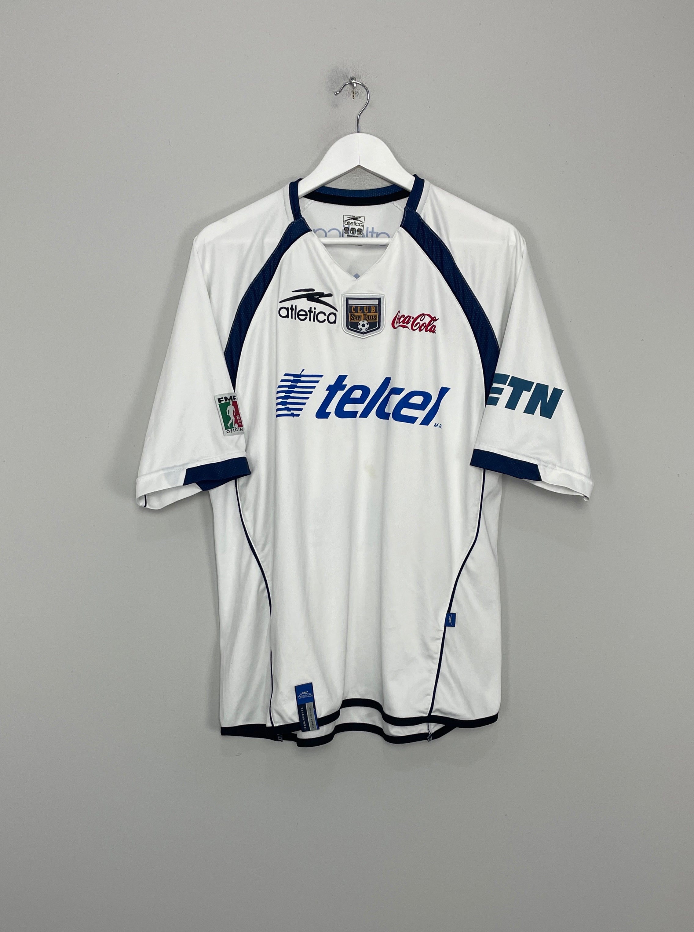 2005/06 SAN LUIS AWAY SHIRT (XL) ATLETICA