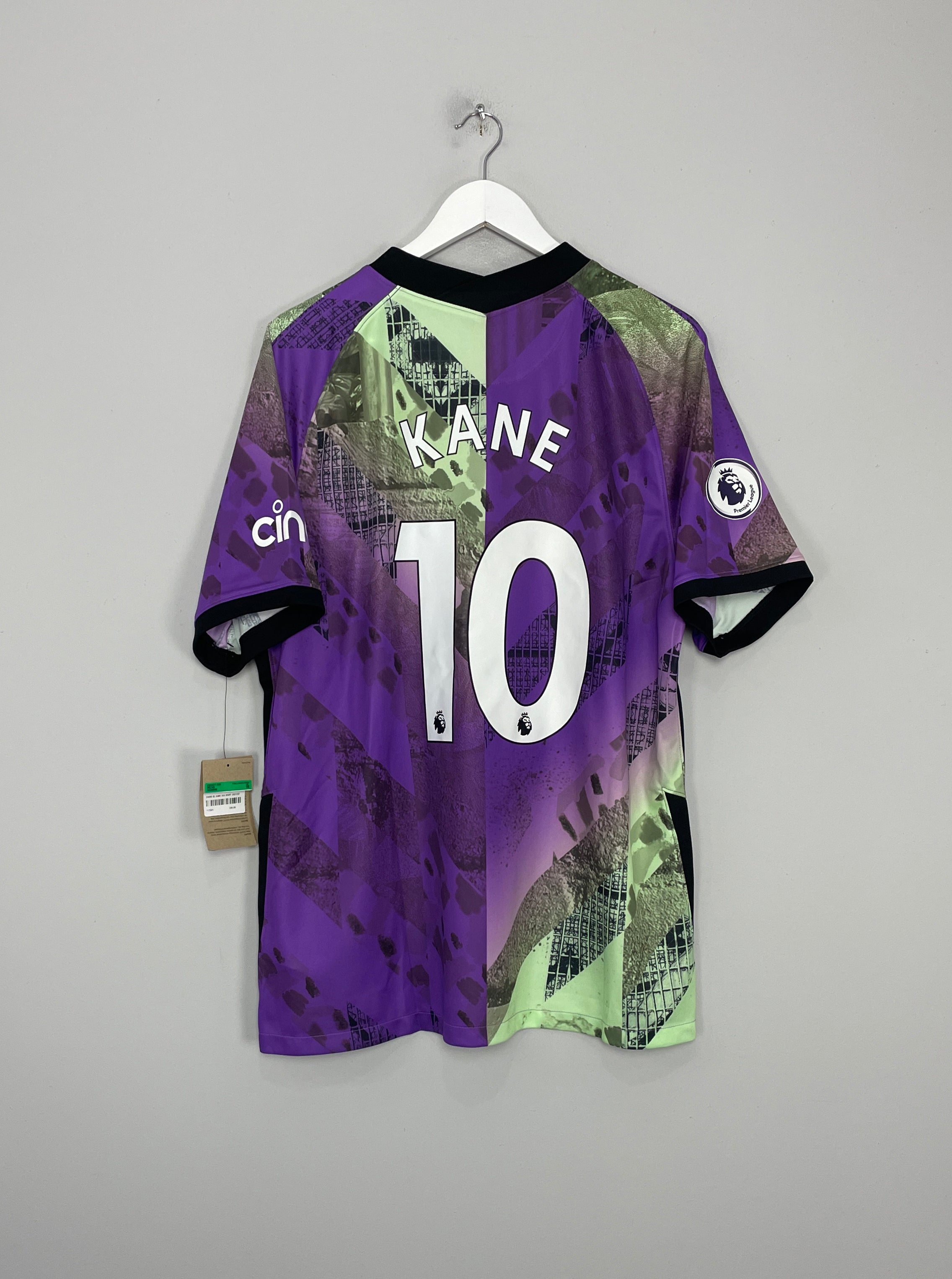 2021/22 TOTTENHAM HOTSPUR KANE #10 *BNWT* THIRD SHIRT (XL) NIKE