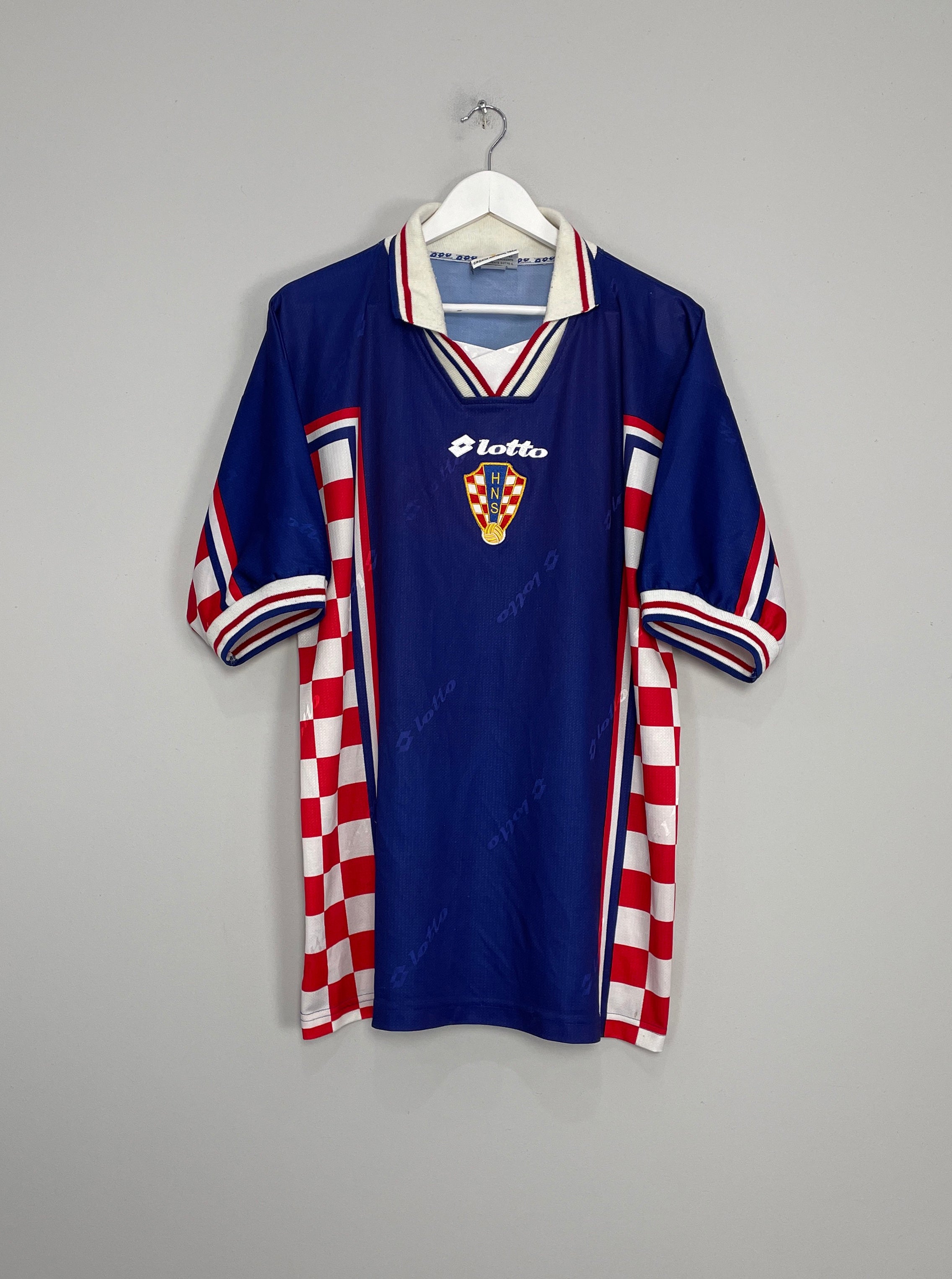 1998/01 CROATIA HOME SHIRT (XL) LOTTO