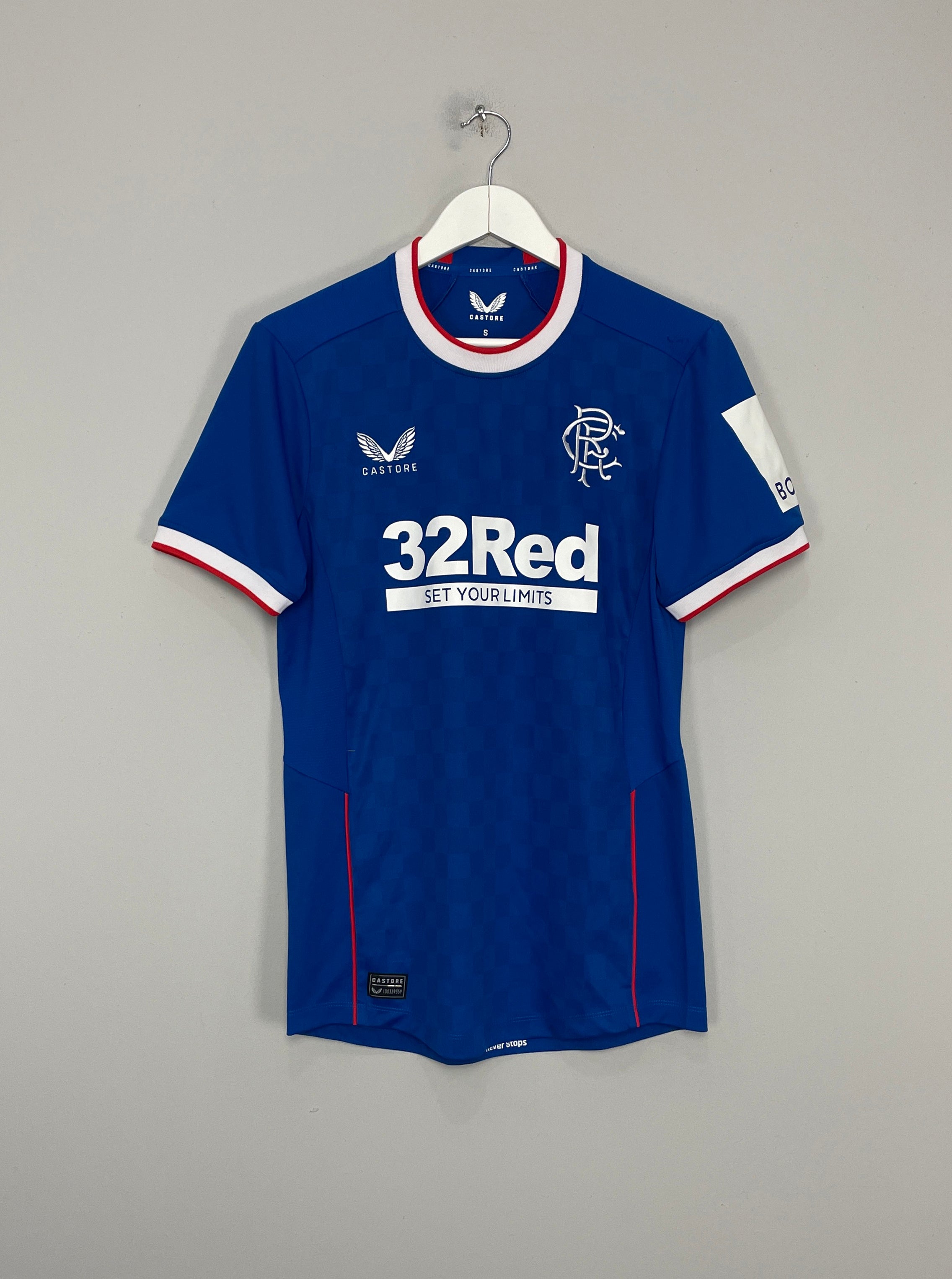 2022/23 RANGERS HOME SHIRT (S) CASTORE