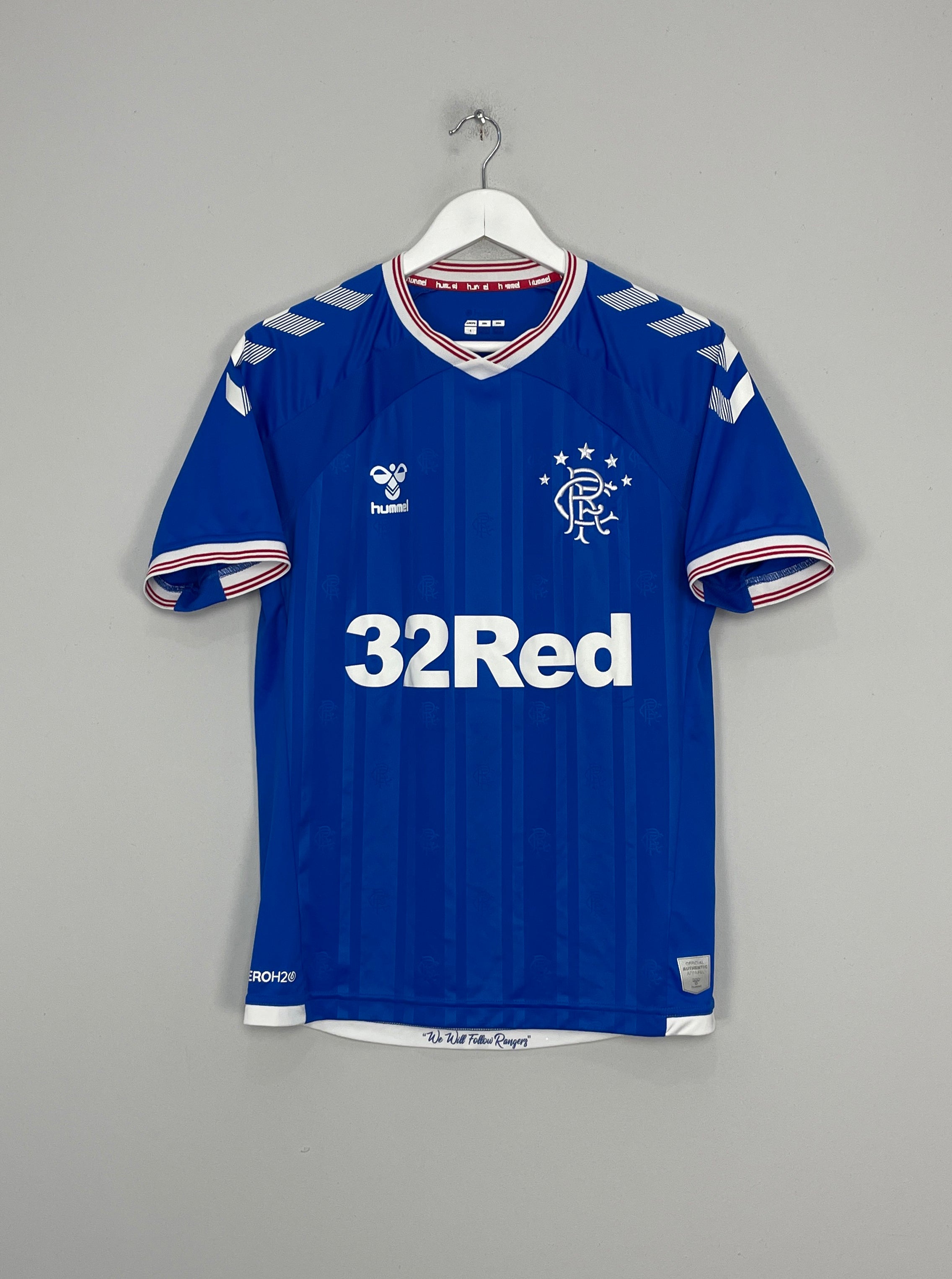 2019/20 RANGERS HOME SHIRT (S) HUMMEL