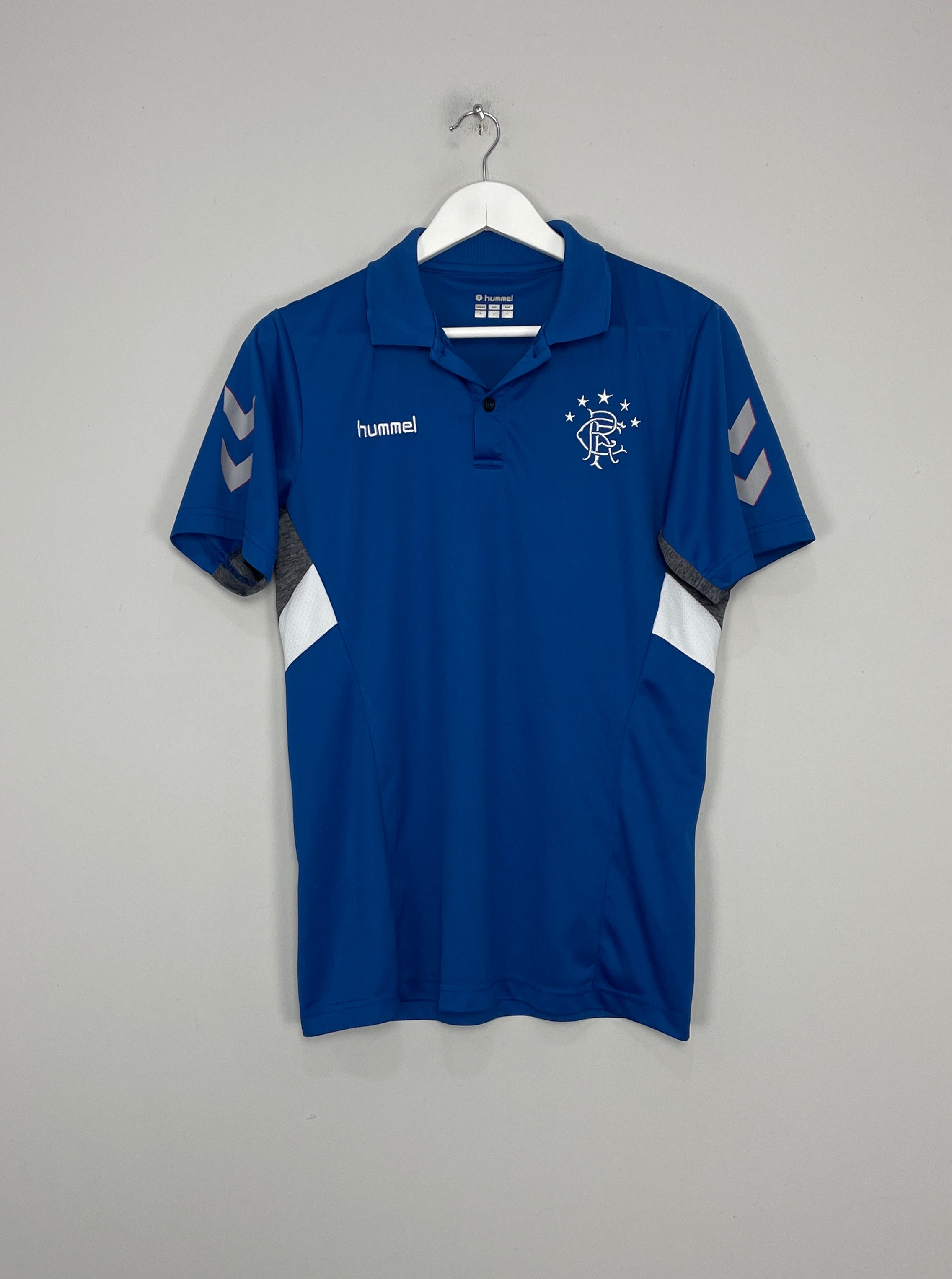 2018/19 RANGERS POLO SHIRT (M) HUMMEL