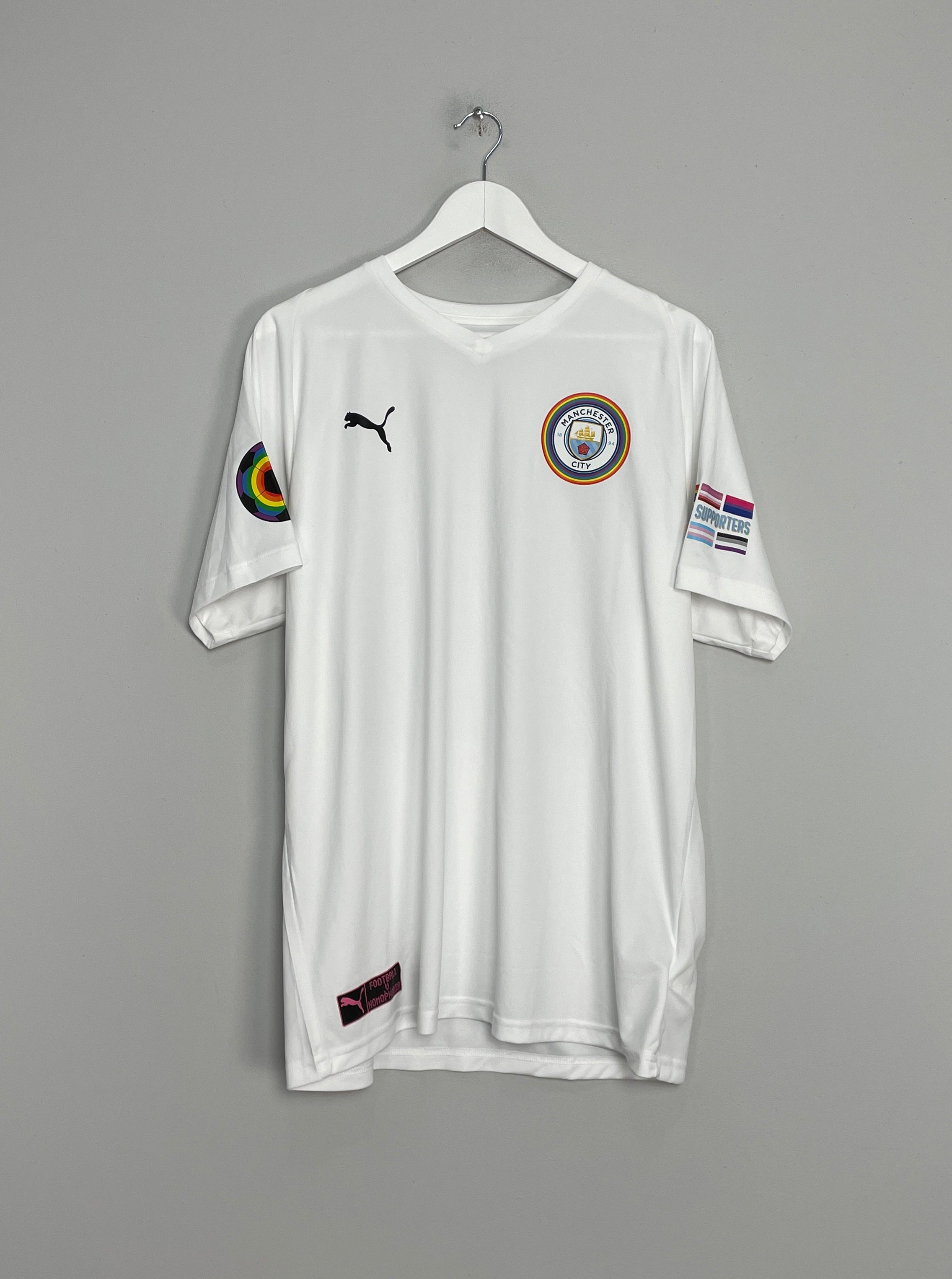 2019/20 MANCHESTER CITY PRIDE SHIRT (XL) PUMA