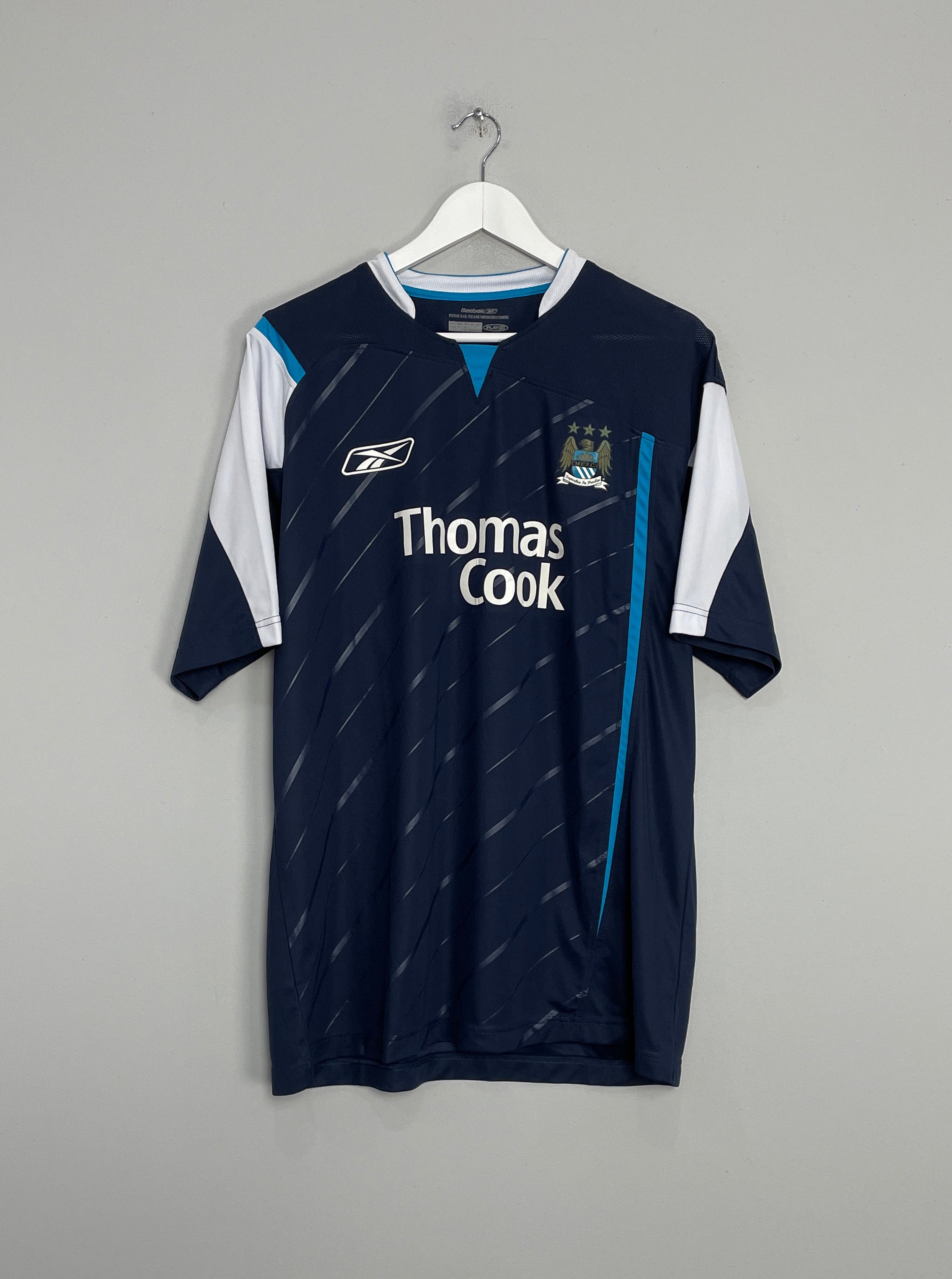 2005/06 MANCHESTER CITY AWAY SHIRT (L) REEBOK